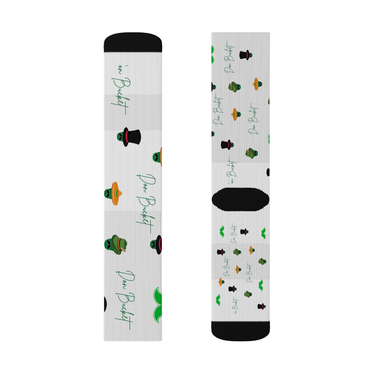 Don Bucket Characters Socks: Fun Footwear for Parties, Festivals, Gift Giving, Everyday Wear, Holiday Cheer