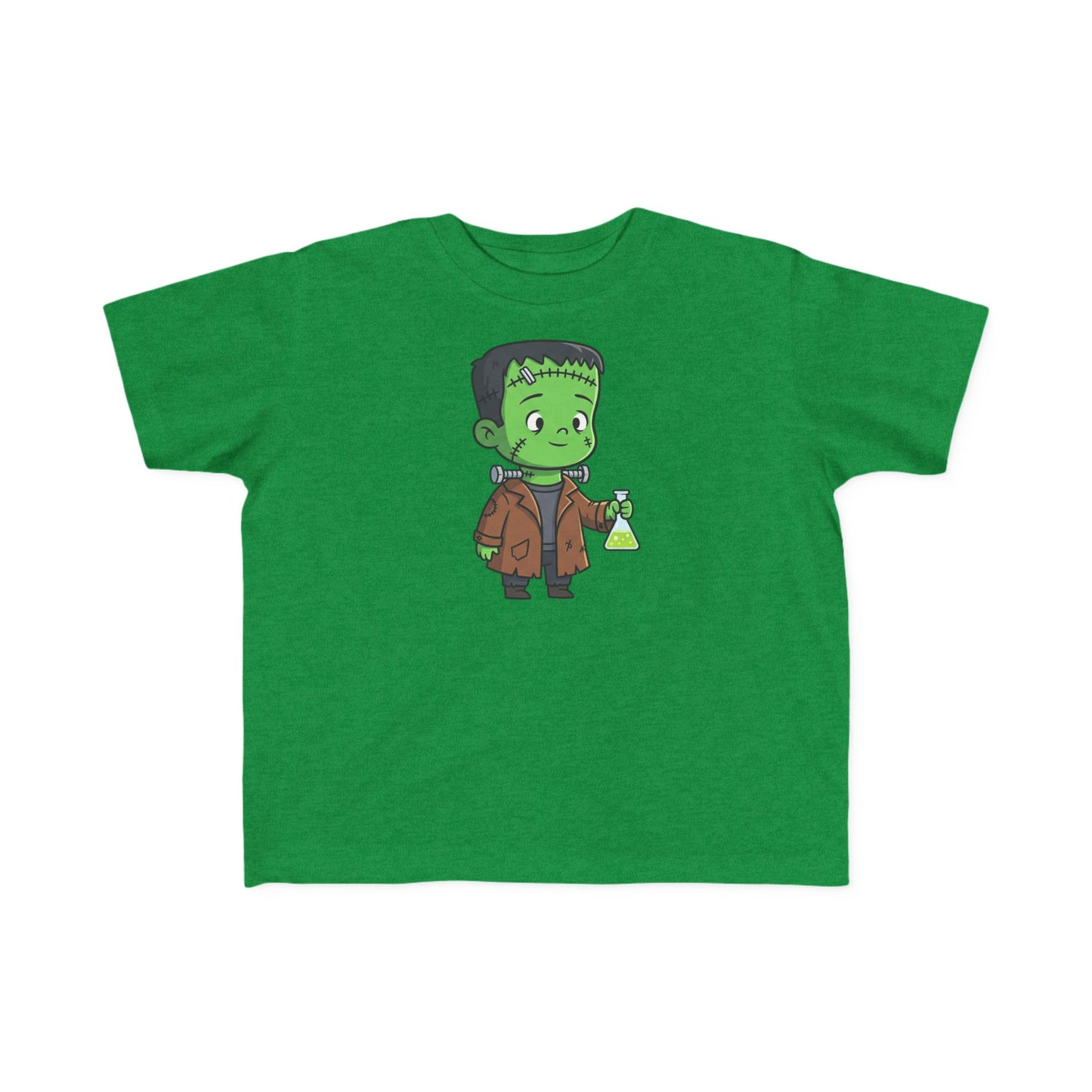 Toddler Franken-Science Tee, Cute Halloween Shirt, Toddler Graphic T-Shirt, Kids Costume Top, Trick-or-Treat Apparel