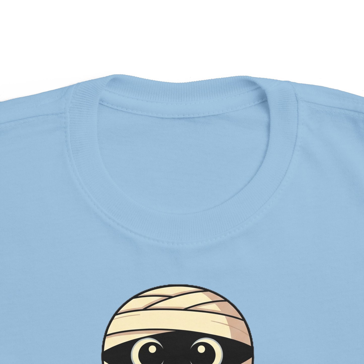 Cute Halloween Toddler's T-Shirt, Adorable Mummy Design Tee, Fun Kids Halloween Costume Tee, Infant Mummy Shirt, Toddler Halloween Apparel