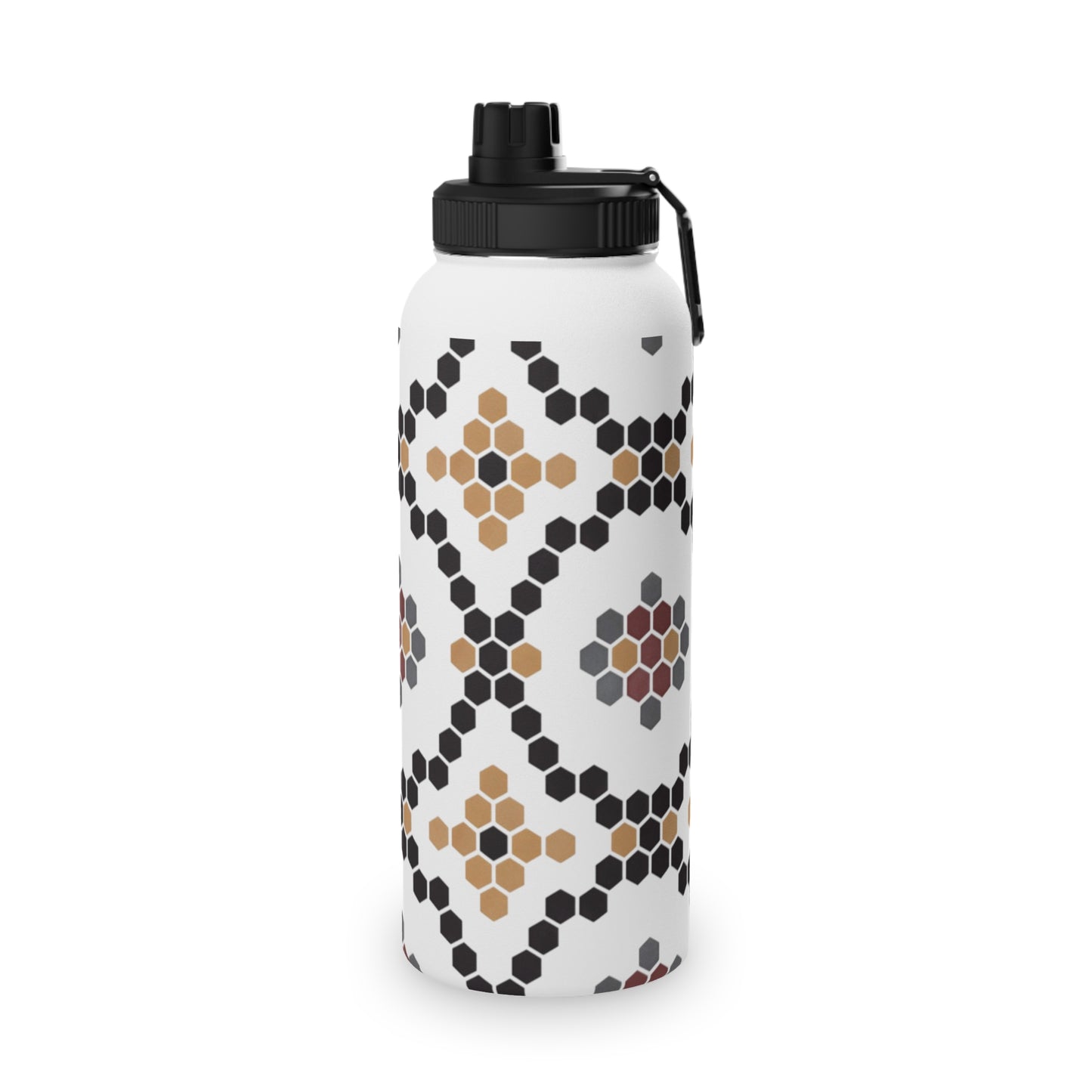 Insulated Stainless Steel Water Bottle with Lid | Keeps Drinks Cold 24H | Leak-Proof for Gym, Hiking & Travel