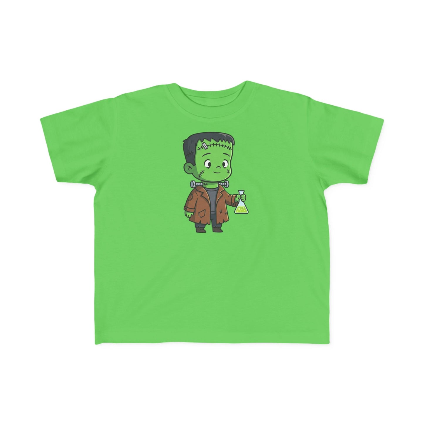 Toddler Franken-Science Tee, Cute Halloween Shirt, Toddler Graphic T-Shirt, Kids Costume Top, Trick-or-Treat Apparel