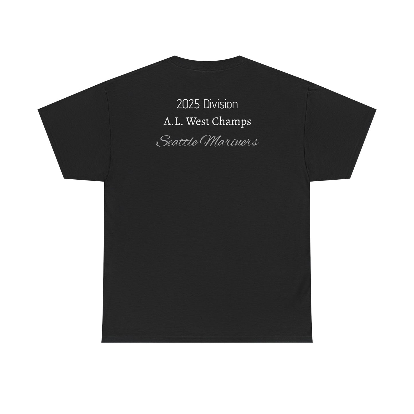 Unisex Heavy Cotton Tee | American League West Division Champs 2025, Sports Fan Tee, Gift for Baseball Lovers, Casual Wear, Team Merchandise