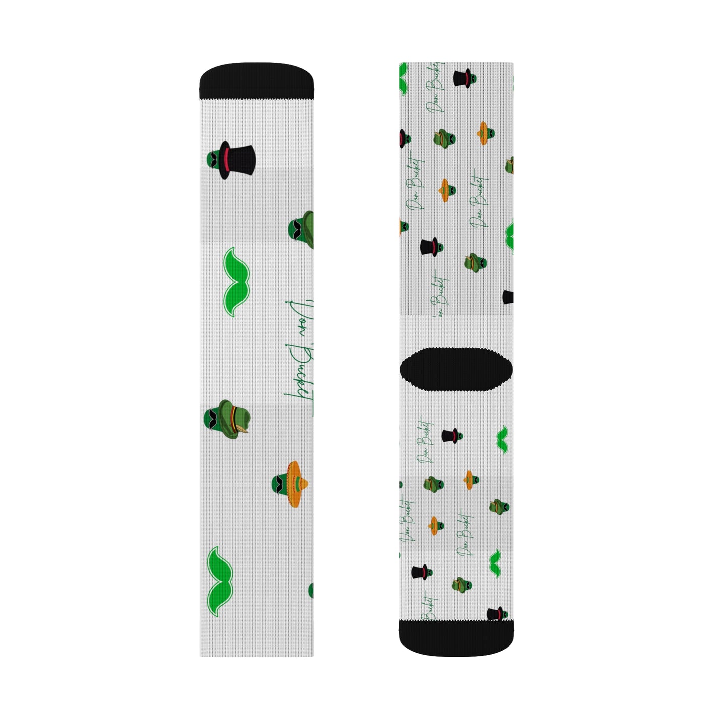 Don Bucket Characters Socks: Fun Footwear for Parties, Festivals, Gift Giving, Everyday Wear, Holiday Cheer
