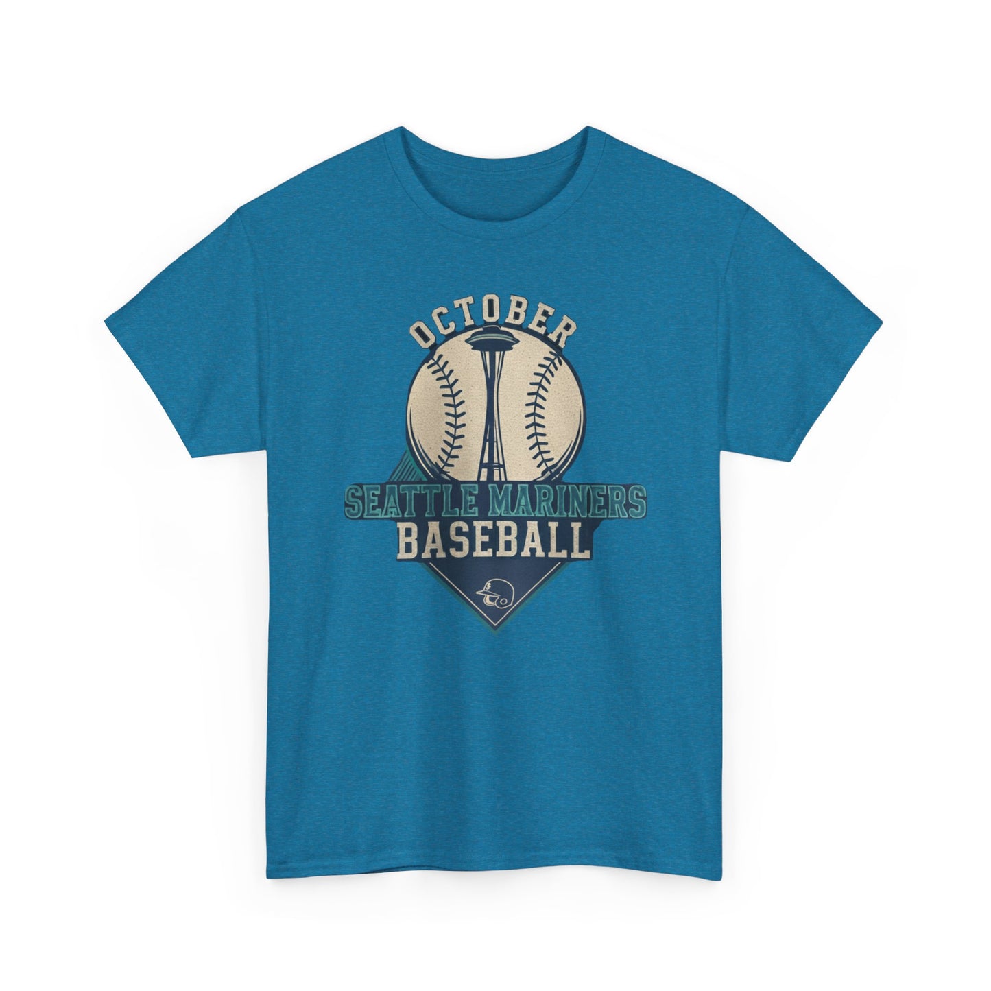 October Mariners Baseball Tee | Perfect for Game Days, Casual Outfits, Baseball Fans, Team Spirit, Gift Idea