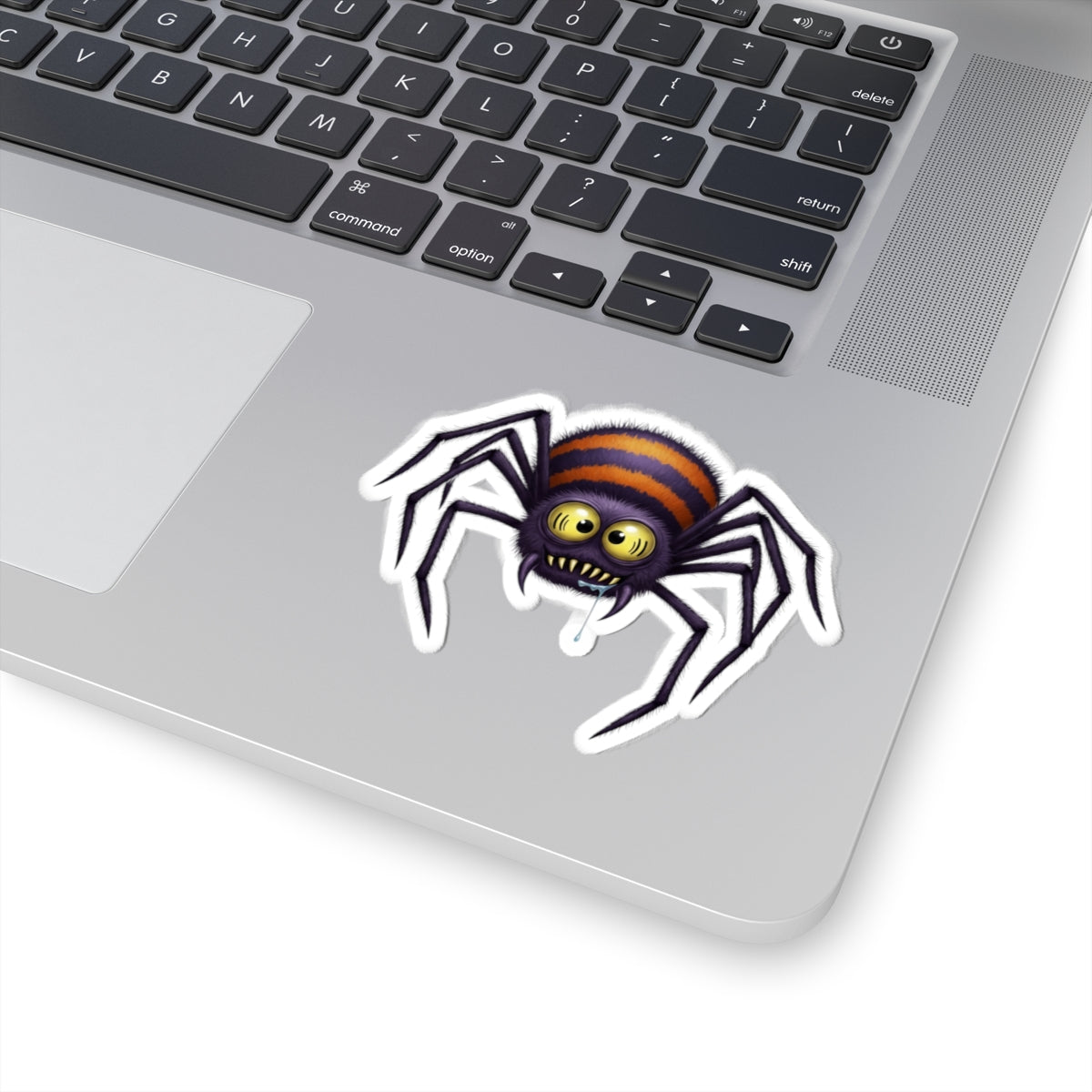 Creepy Spider Kiss-Cut Stickers - Fun Halloween Decor, Laptop Stickers, Party Favors, Scrapbooking, Spooky Sticker Pack