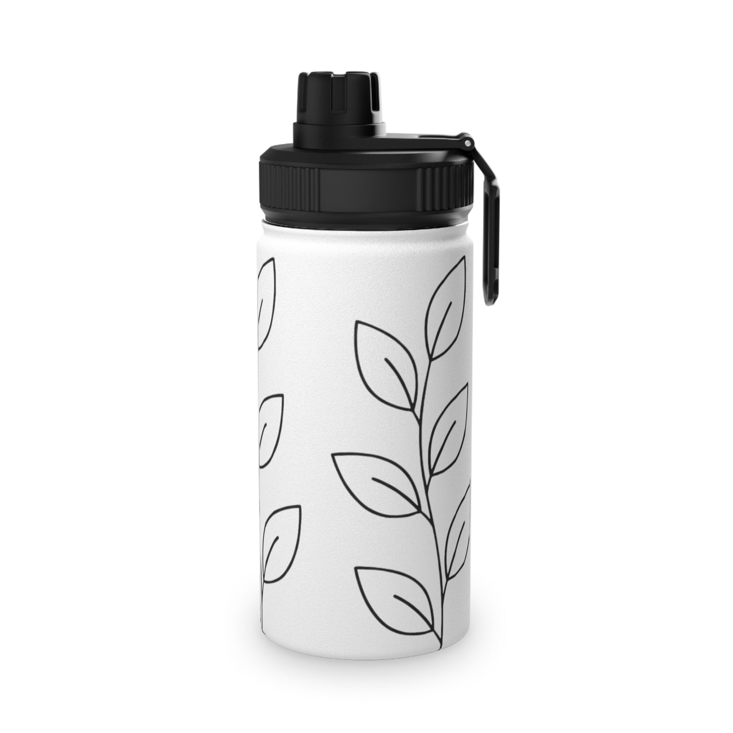 Insulated Stainless Steel Water Bottle with Lid | Keeps Drinks Cold 24H | Leak-Proof for Gym, Hiking & Travel