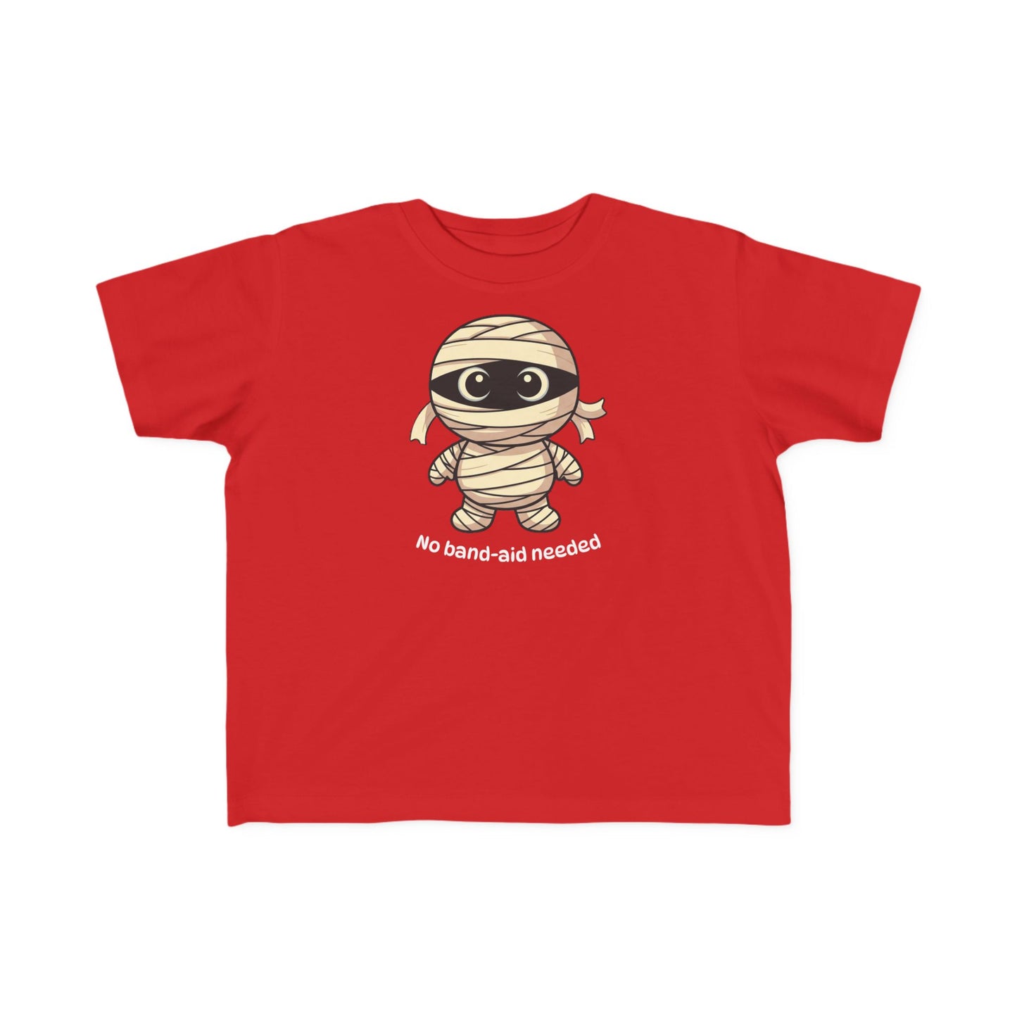 Cute Halloween Toddler's T-Shirt, Adorable Mummy Design Tee, Fun Kids Halloween Costume Tee, Infant Mummy Shirt, Toddler Halloween Apparel