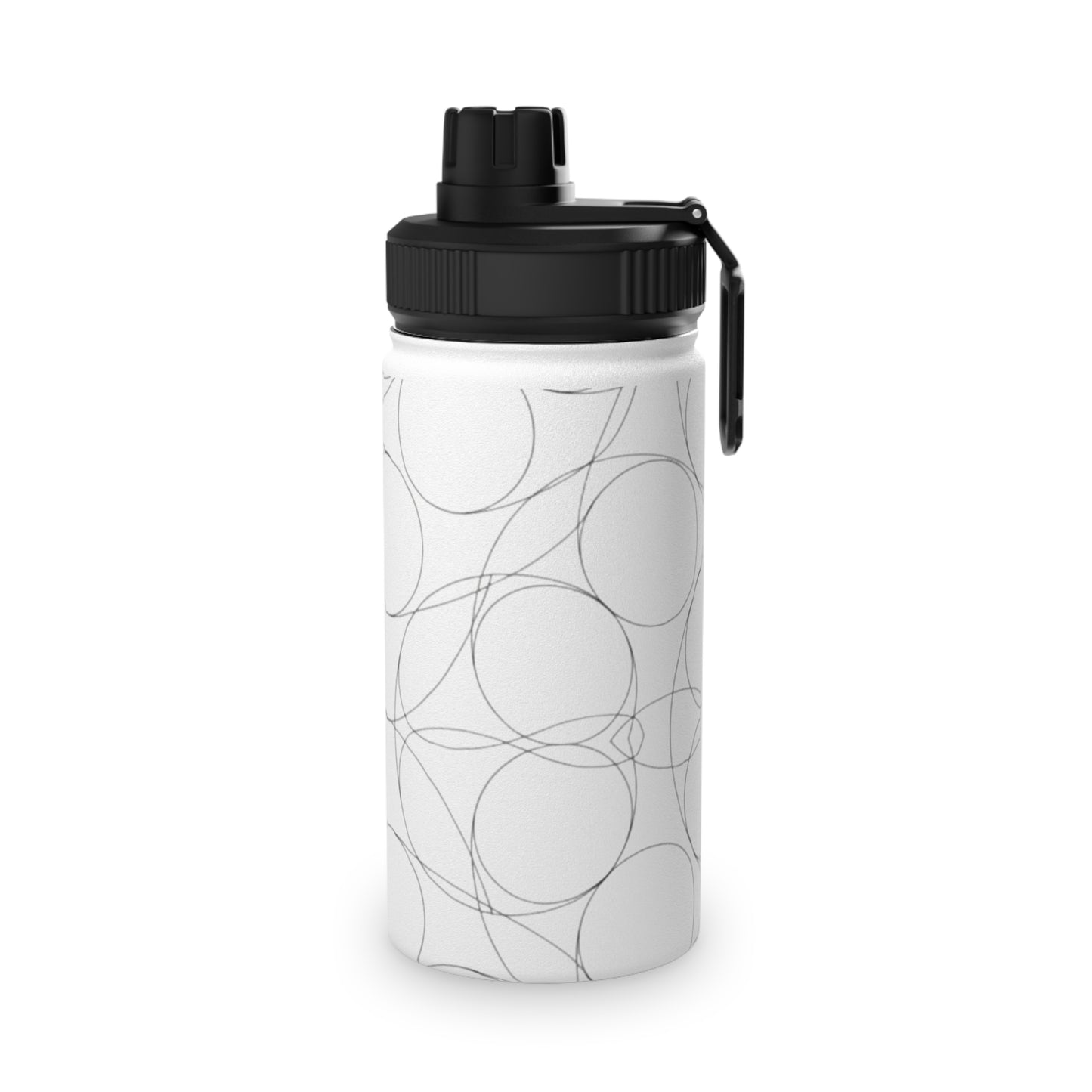 Insulated Stainless Steel Water Bottle with Lid | Keeps Drinks Cold 24H | Leak-Proof for Gym, Hiking & Travel