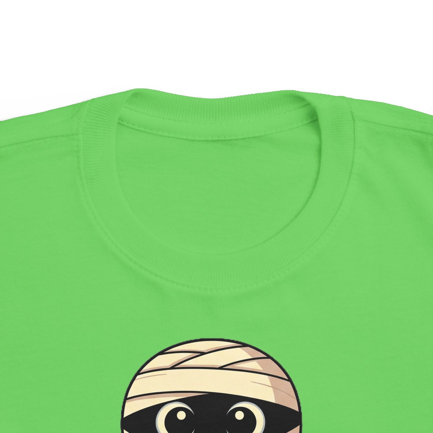 Cute Halloween Toddler's T-Shirt, Adorable Mummy Design Tee, Fun Kids Halloween Costume Tee, Infant Mummy Shirt, Toddler Halloween Apparel