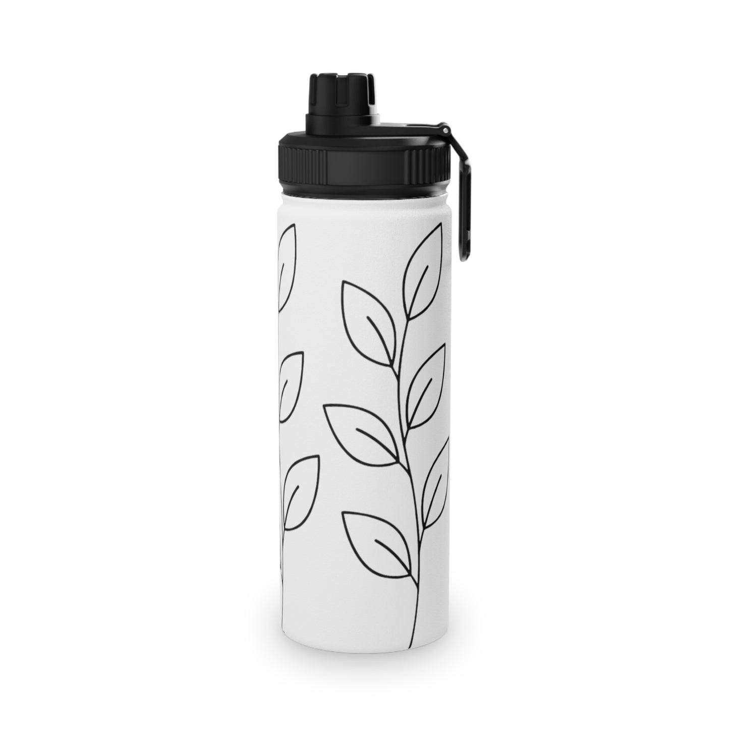 Insulated Stainless Steel Water Bottle with Lid | Keeps Drinks Cold 24H | Leak-Proof for Gym, Hiking & Travel