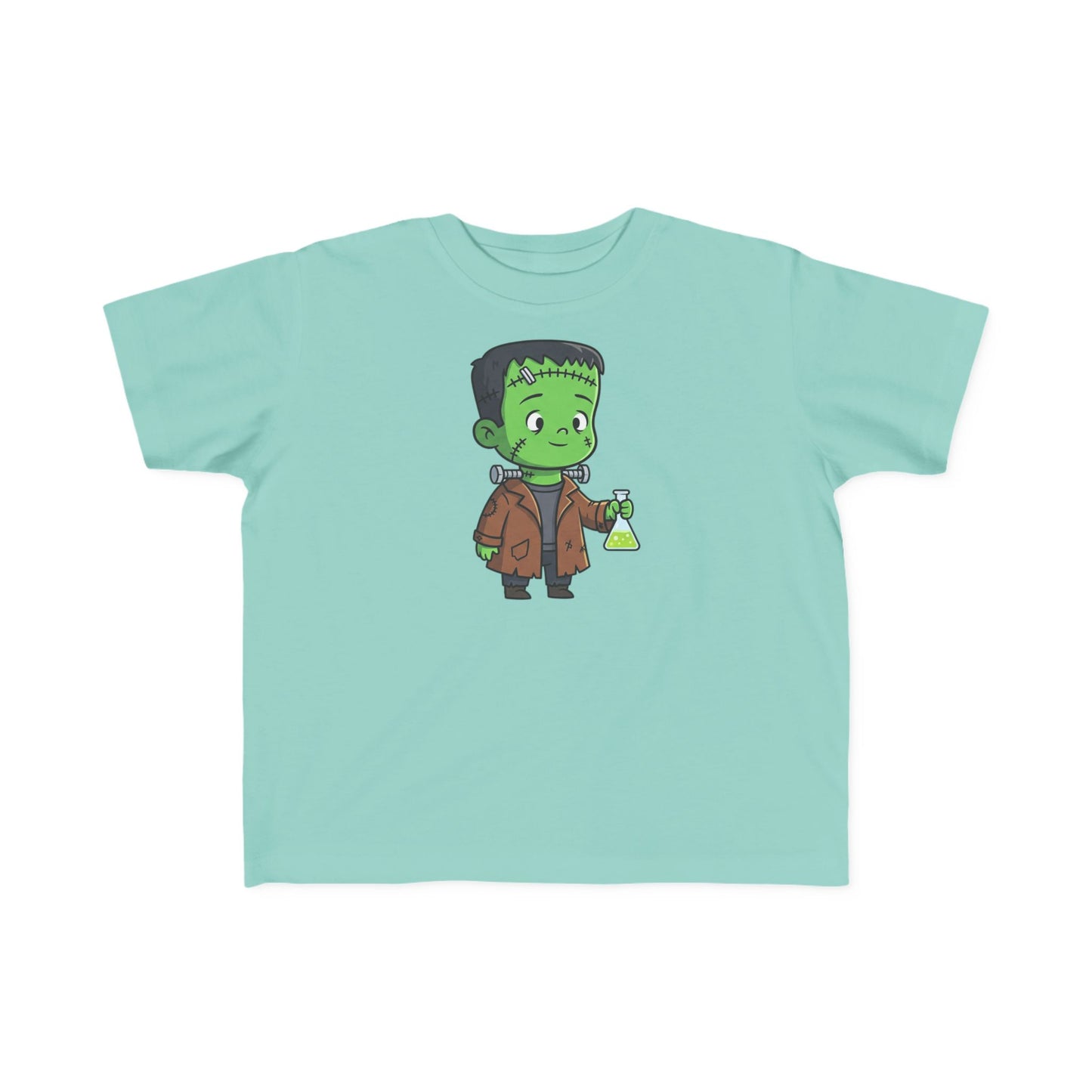 Toddler Franken-Science Tee, Cute Halloween Shirt, Toddler Graphic T-Shirt, Kids Costume Top, Trick-or-Treat Apparel