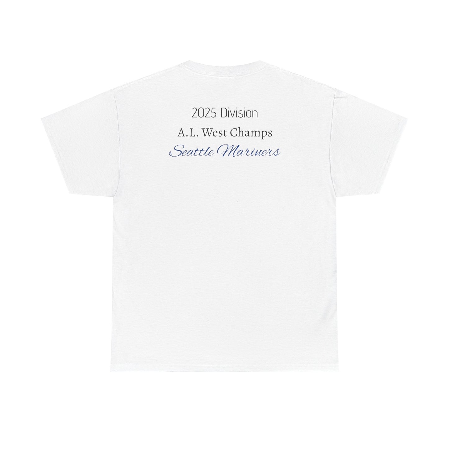 Unisex Heavy Cotton Tee | American League West Division Champs 2025, Sports Fan Tee, Gift for Baseball Lovers, Casual Wear, Team Merchandise