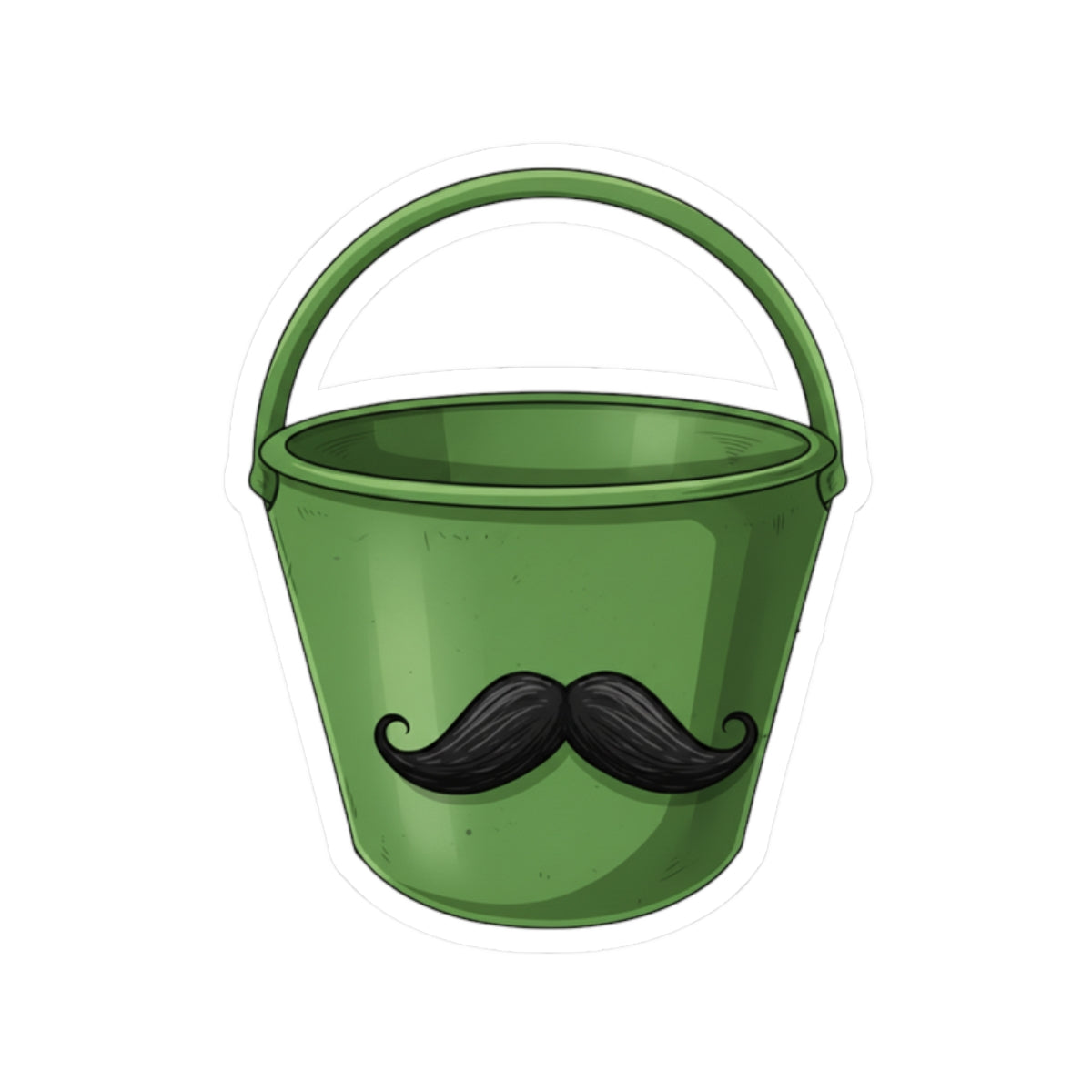 Don Bucket Kiss-Cut Stickers - Fun and Whimsical Sticker Pack for Decorating,