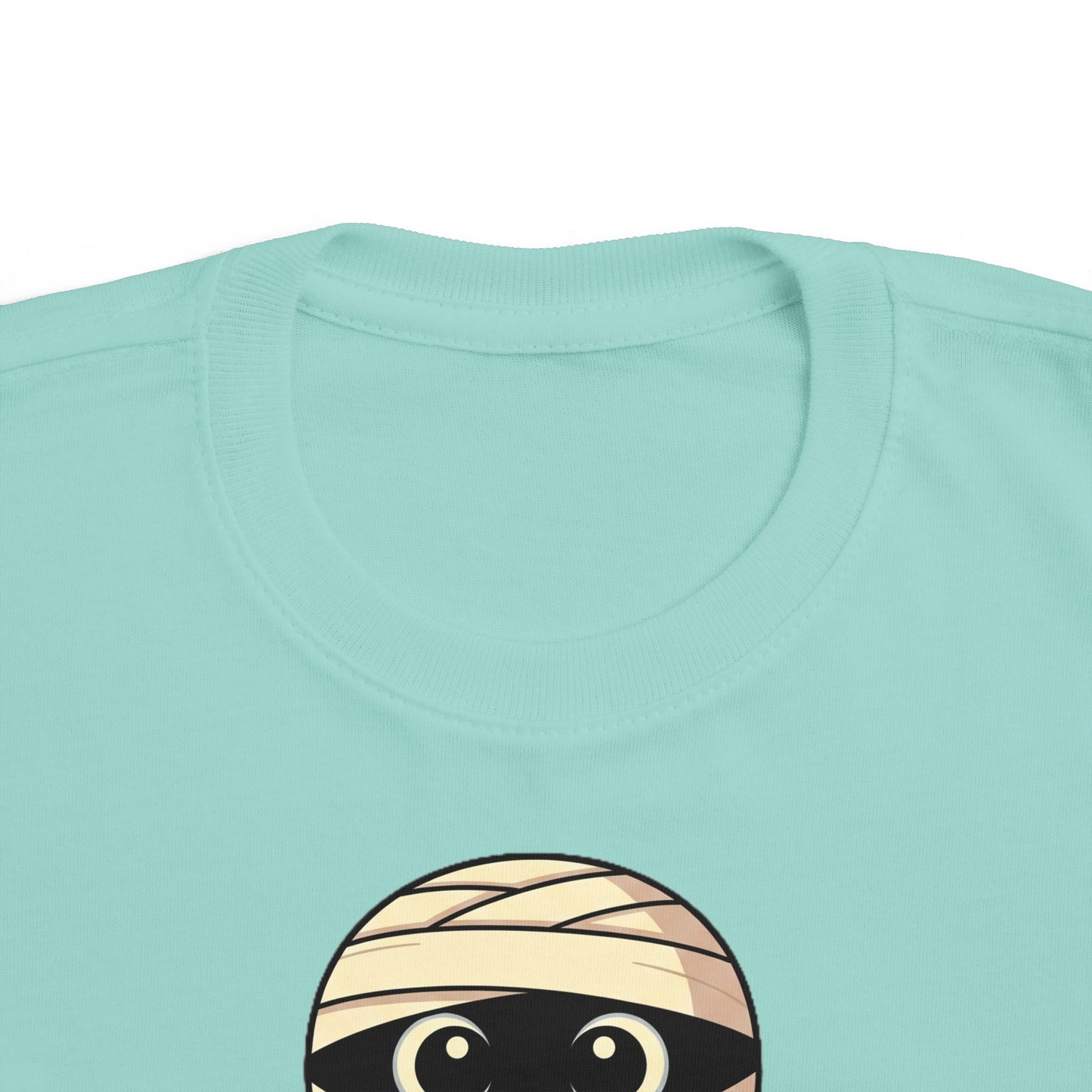 Cute Halloween Toddler's T-Shirt, Adorable Mummy Design Tee, Fun Kids Halloween Costume Tee, Infant Mummy Shirt, Toddler Halloween Apparel