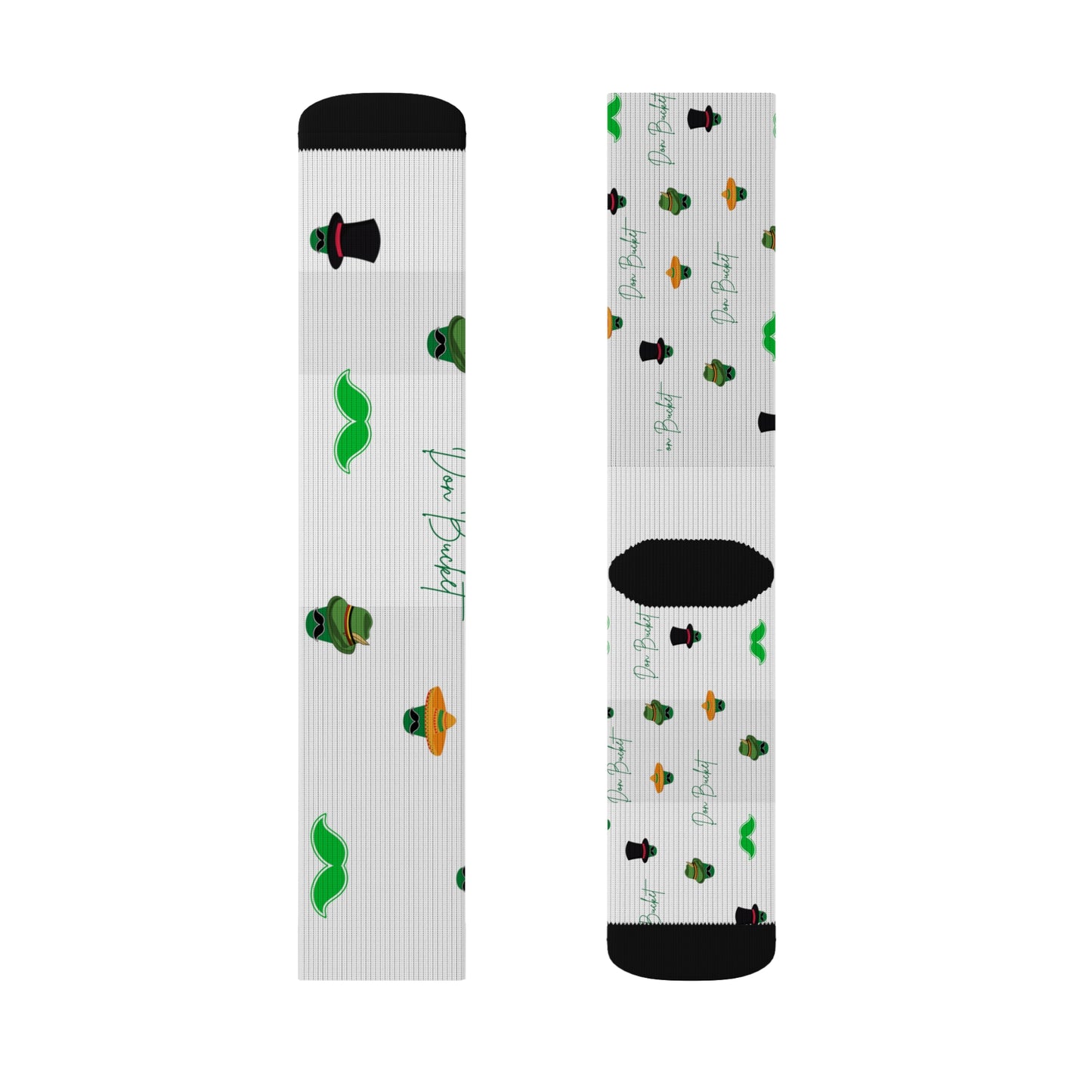 Don Bucket Characters Socks: Fun Footwear for Parties, Festivals, Gift Giving, Everyday Wear, Holiday Cheer