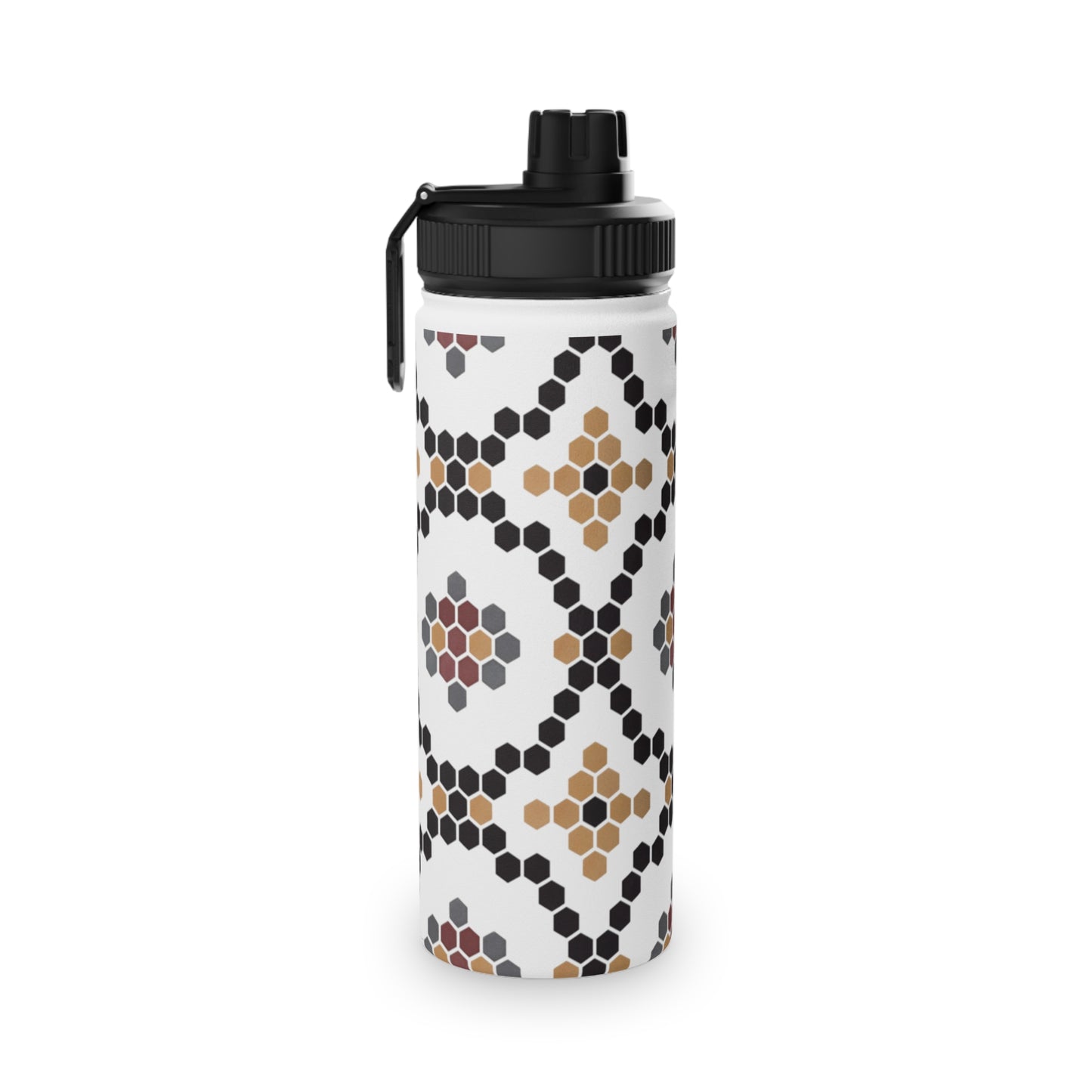Insulated Stainless Steel Water Bottle with Lid | Keeps Drinks Cold 24H | Leak-Proof for Gym, Hiking & Travel