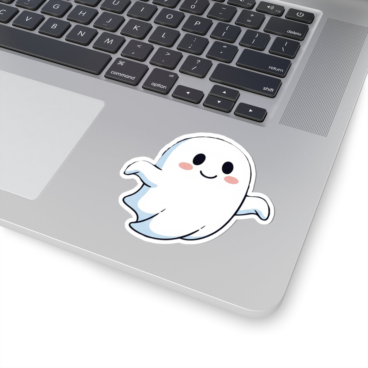 Cute Ghost Kiss-Cut Stickers for Spooky Decor, Laptop, Journals, Halloween Party, Kid’s Crafts, Trick or Treat