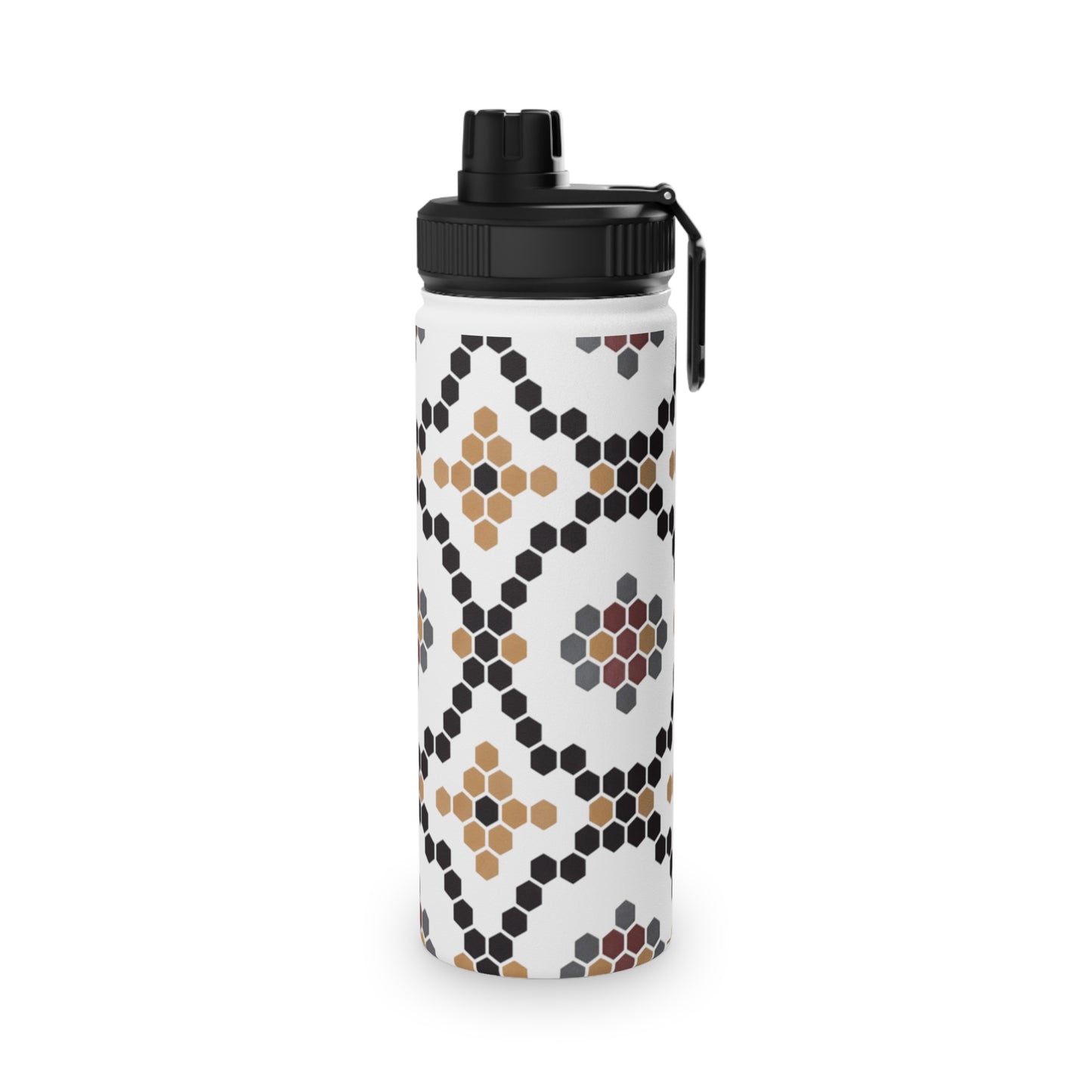 Insulated Stainless Steel Water Bottle with Lid | Keeps Drinks Cold 24H | Leak-Proof for Gym, Hiking & Travel