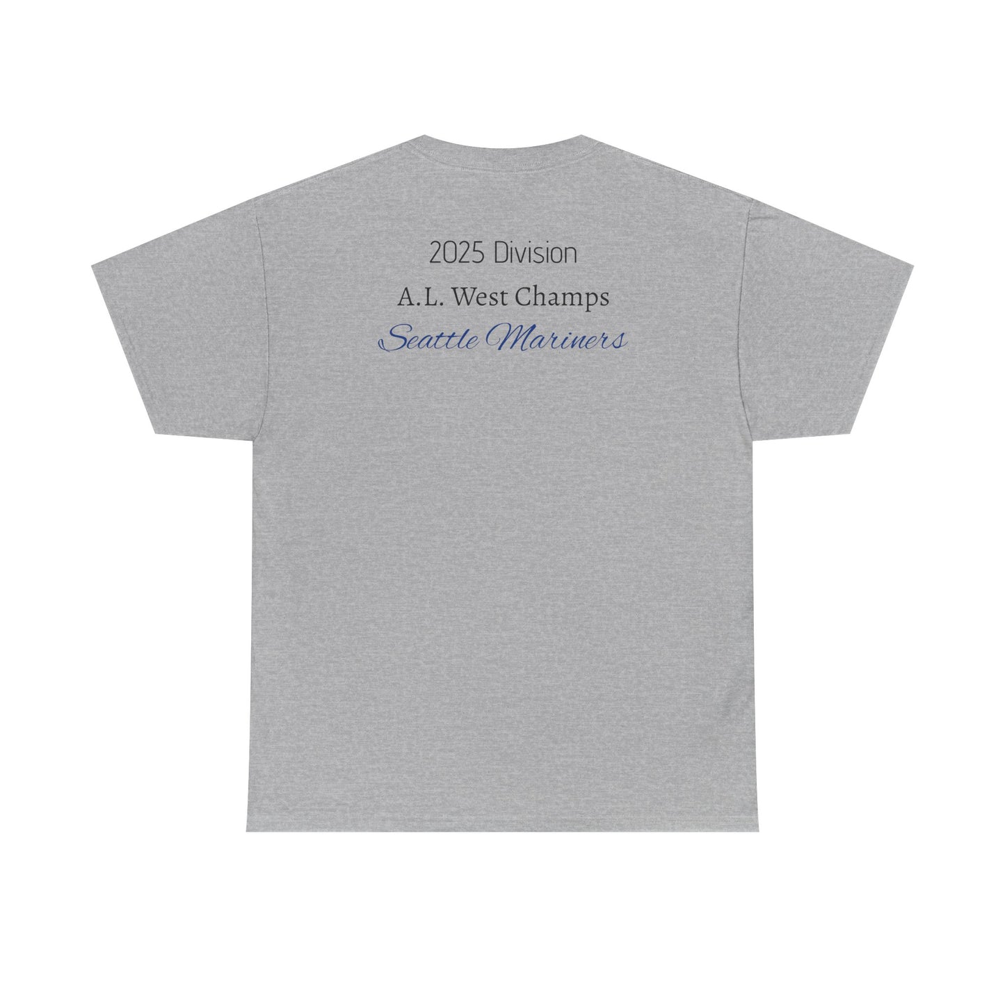 Unisex Heavy Cotton Tee | American League West Division Champs 2025, Sports Fan Tee, Gift for Baseball Lovers, Casual Wear, Team Merchandise