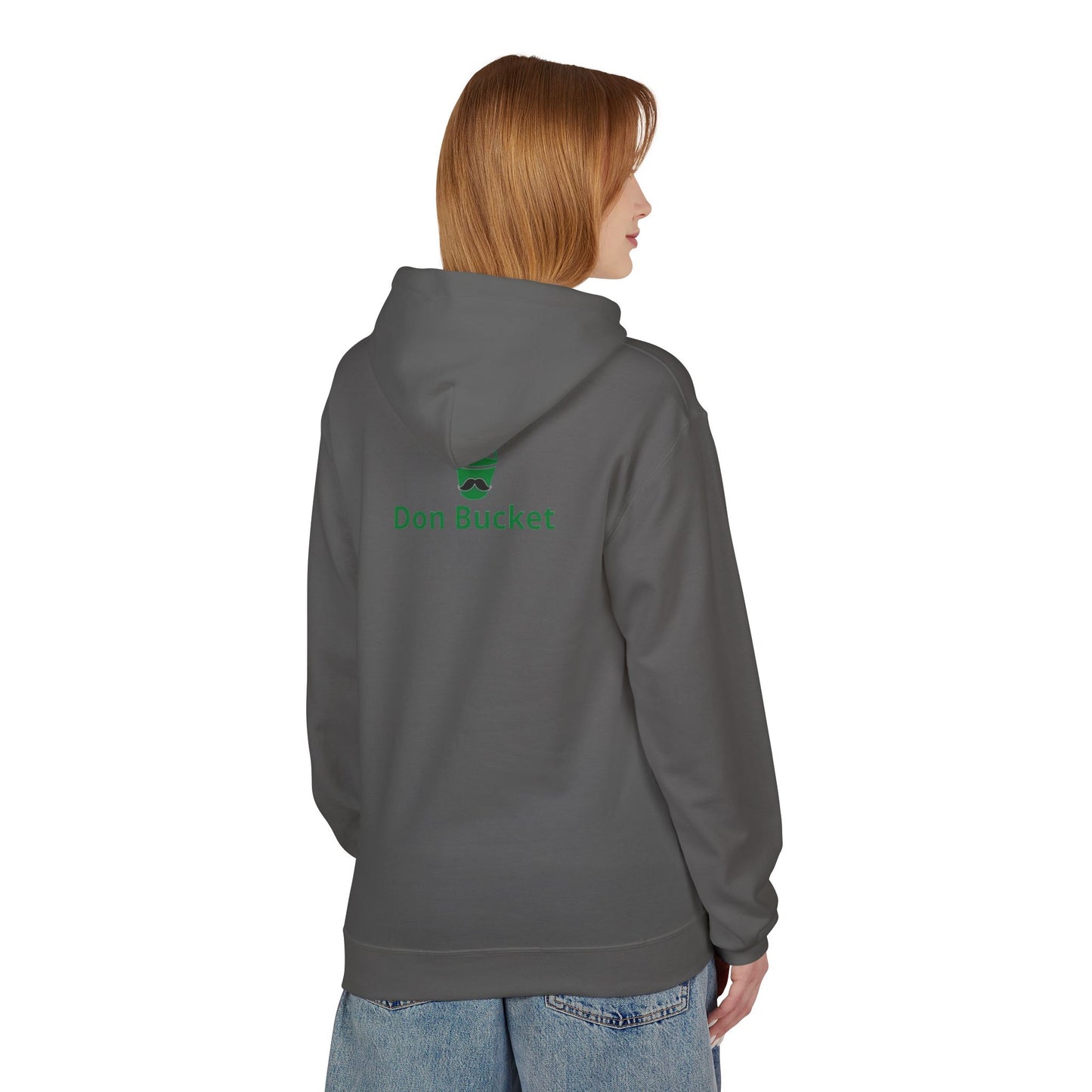 Hoodie with Don Bucket Company Logo - Unisex