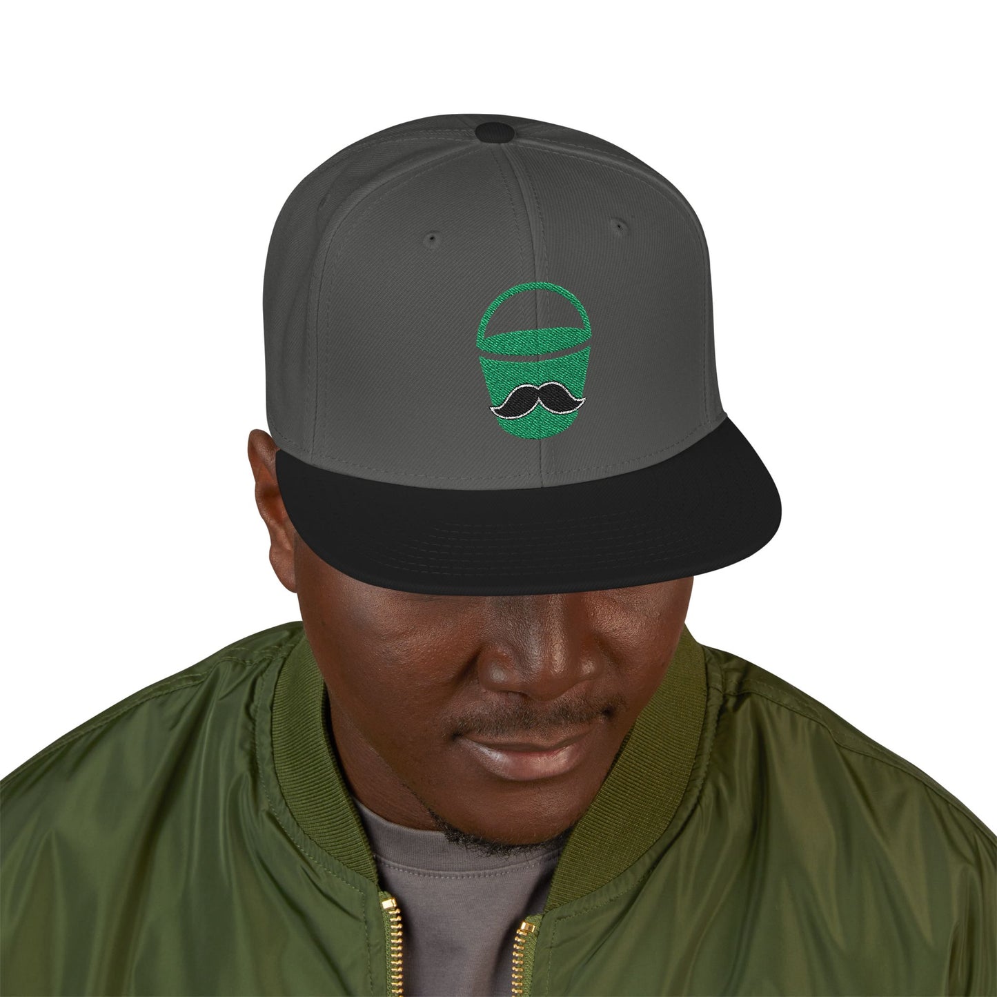 Snapback Cap Don Bucket Company Logo Embroidery