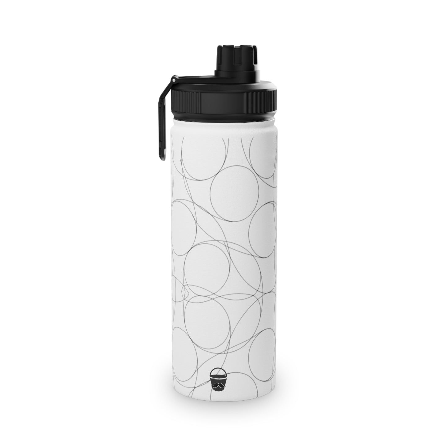 Insulated Stainless Steel Water Bottle with Lid | Keeps Drinks Cold 24H | Leak-Proof for Gym, Hiking & Travel