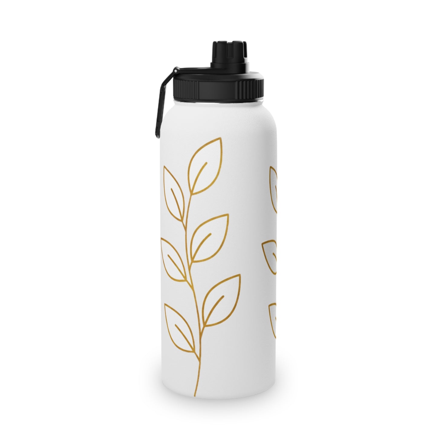 Insulated Stainless Steel Water Bottle with Lid | Keeps Drinks Cold 24H | Leak-Proof for Gym, Hiking & Travel