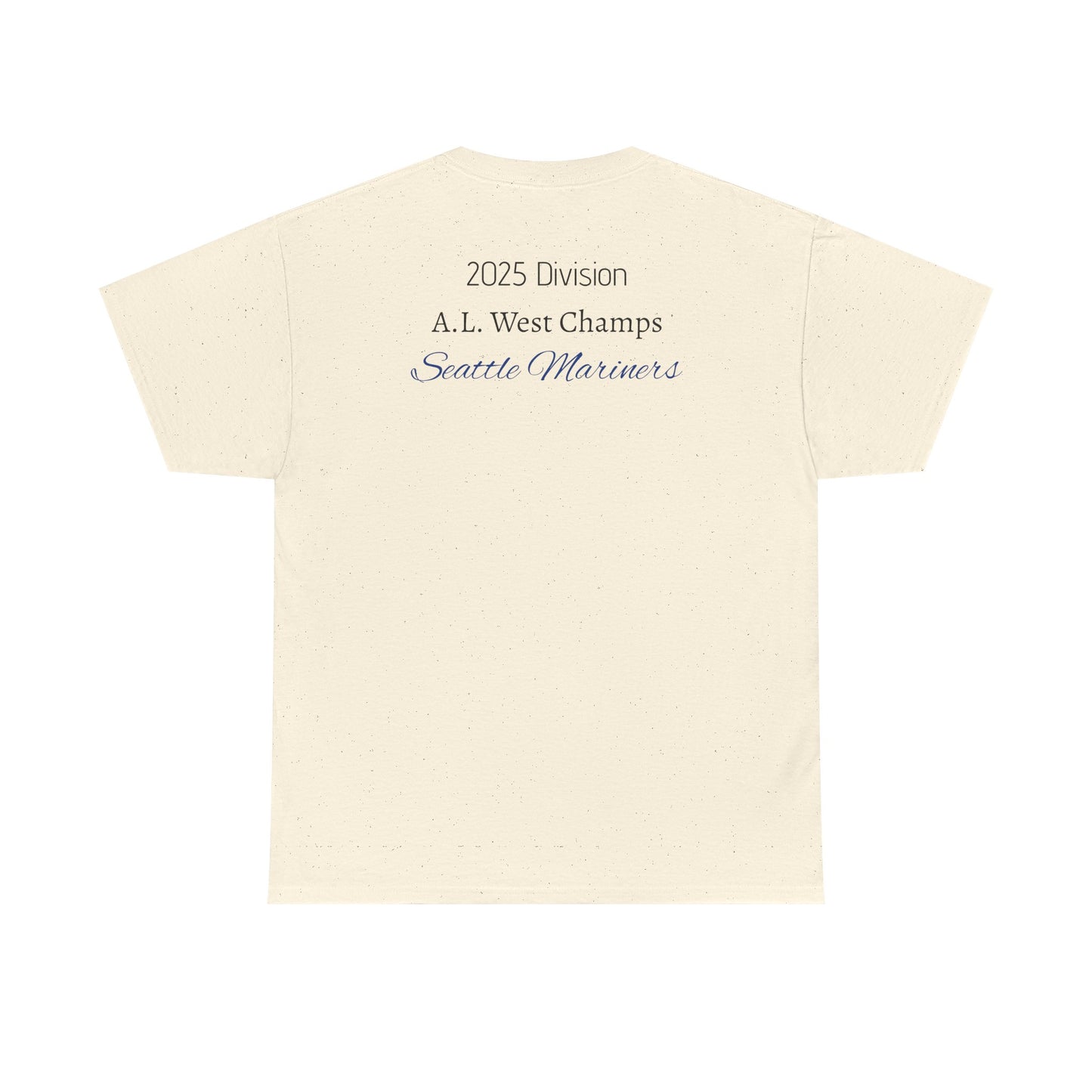 Unisex Heavy Cotton Tee | American League West Division Champs 2025, Sports Fan Tee, Gift for Baseball Lovers, Casual Wear, Team Merchandise