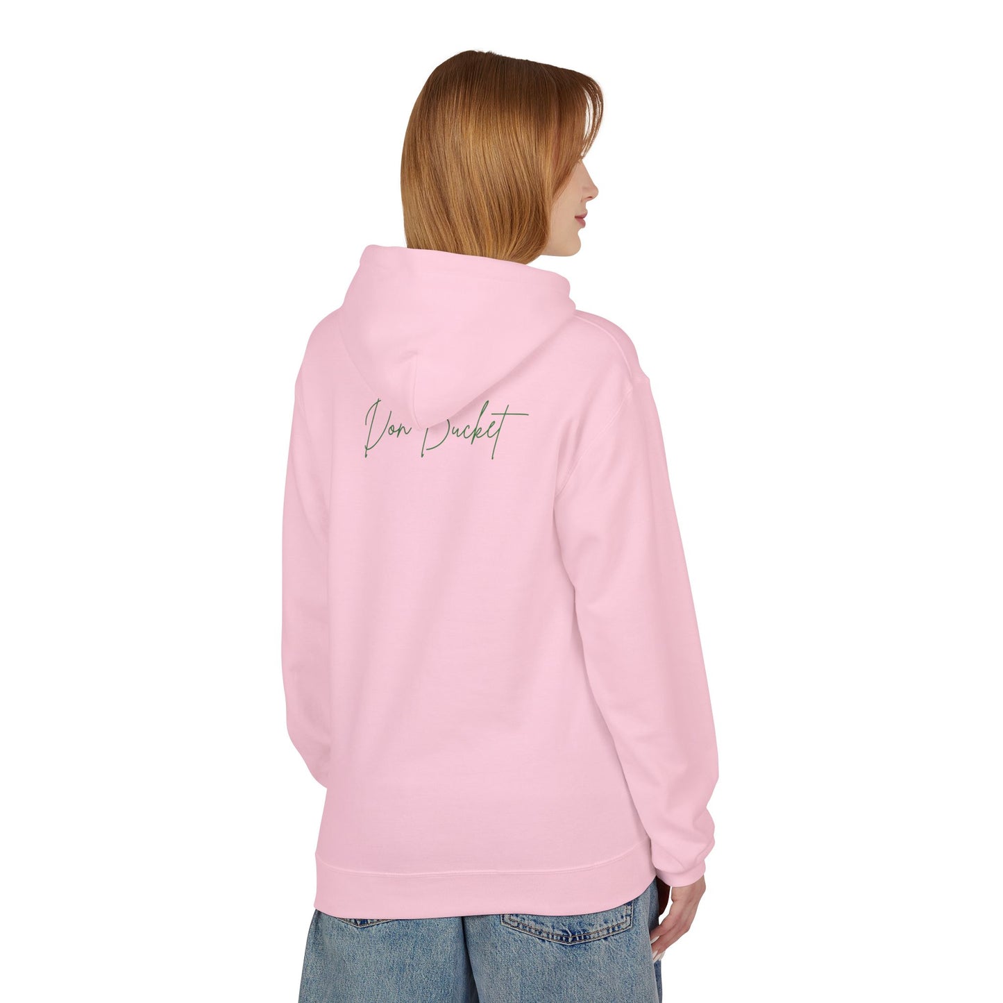 Hoodie with Don Bucket Company Logo - Unisex