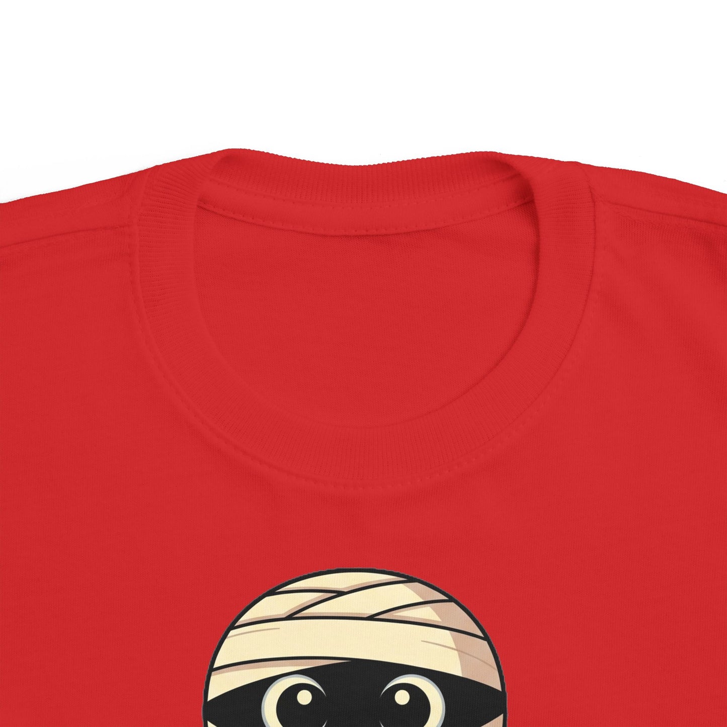 Cute Halloween Toddler's T-Shirt, Adorable Mummy Design Tee, Fun Kids Halloween Costume Tee, Infant Mummy Shirt, Toddler Halloween Apparel