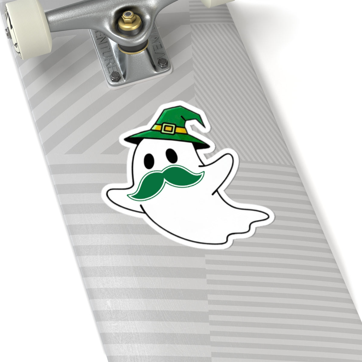 Whimsical Ghost Stickers, Fun Halloween Decor, Cute Laptop Accessories, Trick or Treat Gifts, Party Favors, Mustachioed Ghosts