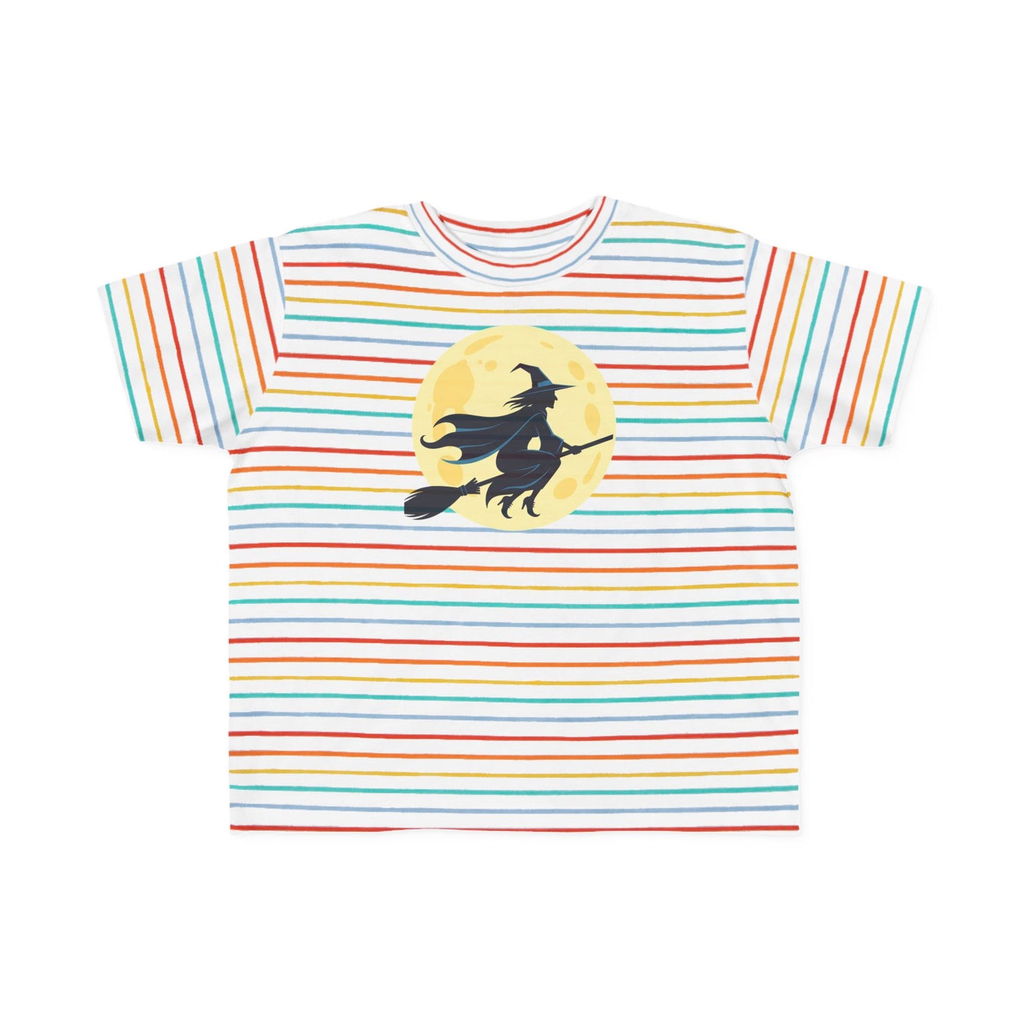 Toddler's Witchy Halloween Tee, Cute Toddler T-Shirt, Kids Halloween Apparel, Witch Design Shirt, Toddler Trick or Treat Top