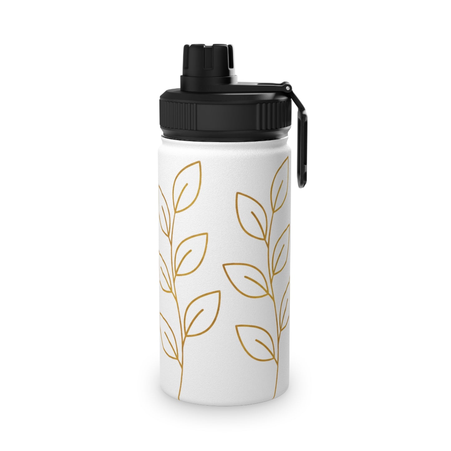 Insulated Stainless Steel Water Bottle with Lid | Keeps Drinks Cold 24H | Leak-Proof for Gym, Hiking & Travel