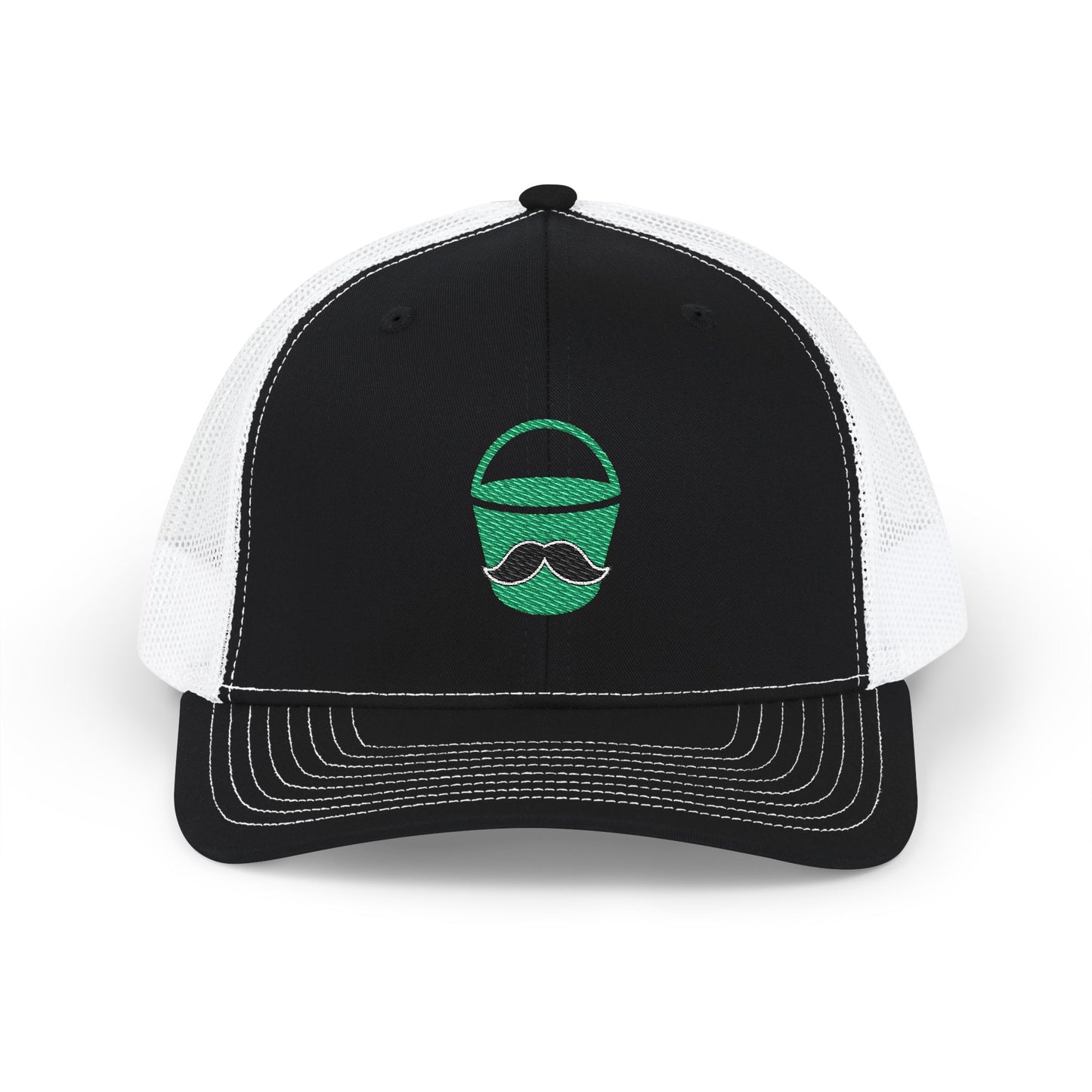 Don Bucket Company Logo Snapback Trucker Cap, Embroidered Hat, Unique Baseball