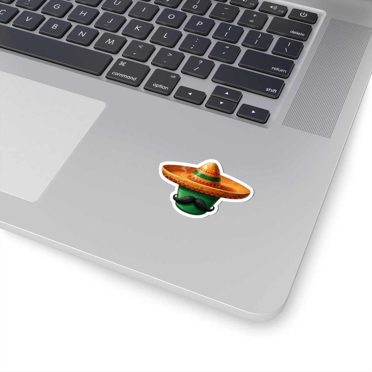 Sombrero Don Bucket Sticker, Mexican Hat Decal, Festive Travel Laptop