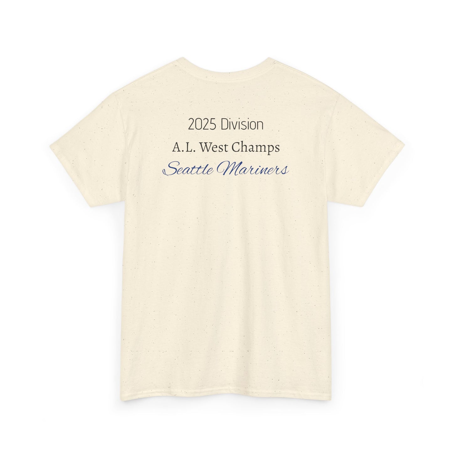 Unisex Heavy Cotton Tee | American League West Division Champs 2025, Sports Fan Tee, Gift for Baseball Lovers, Casual Wear, Team Merchandise