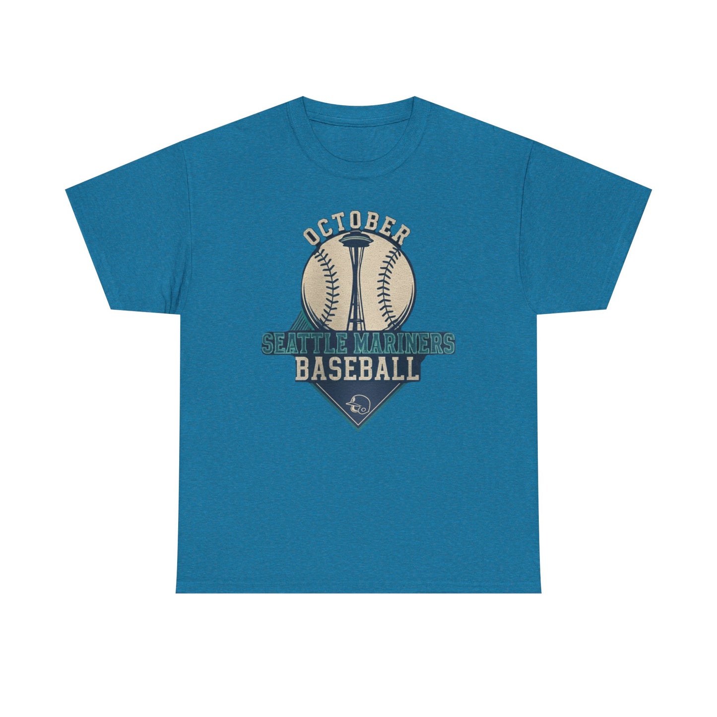 October Mariners Baseball Tee | Perfect for Game Days, Casual Outfits, Baseball Fans, Team Spirit, Gift Idea