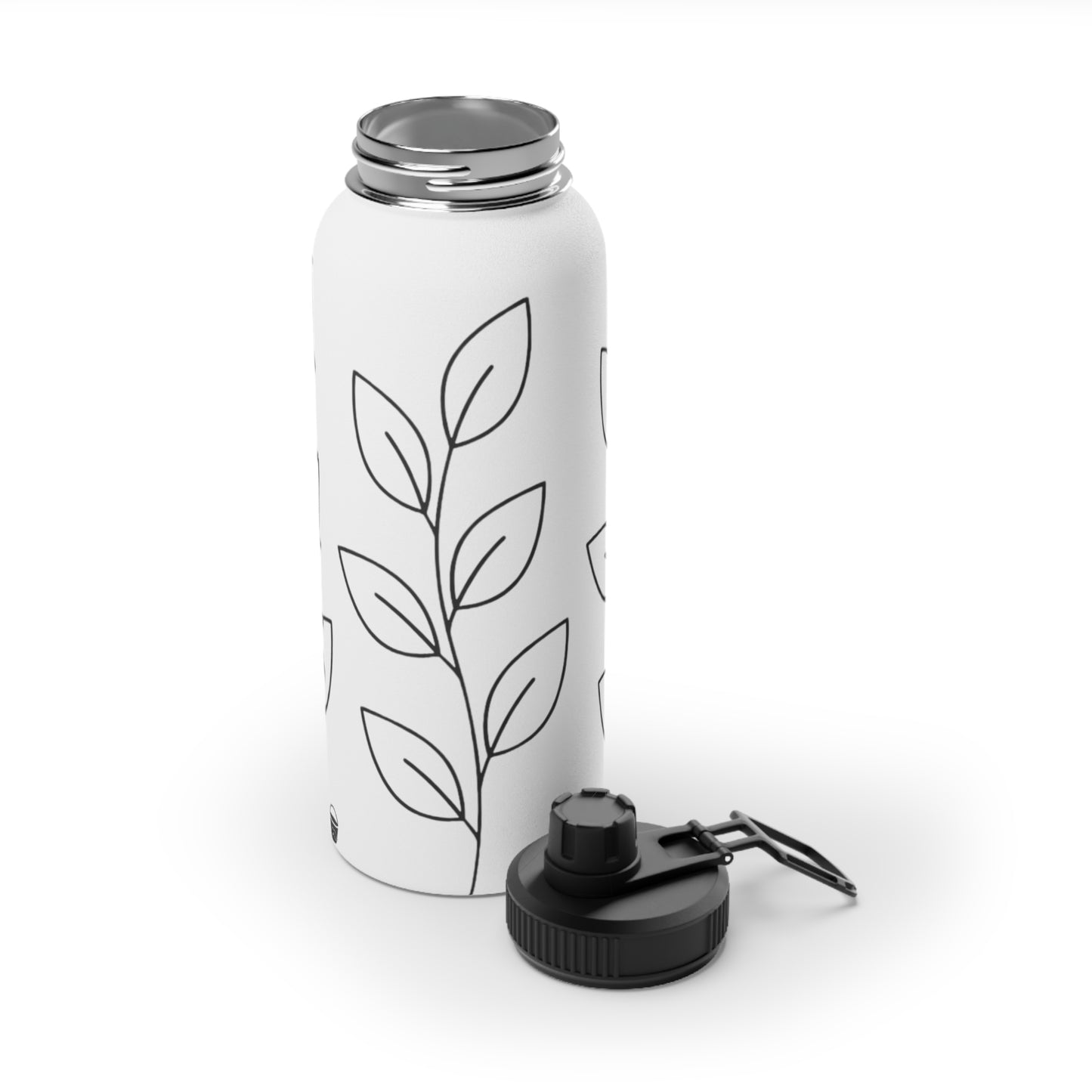 Insulated Stainless Steel Water Bottle with Lid | Keeps Drinks Cold 24H | Leak-Proof for Gym, Hiking & Travel
