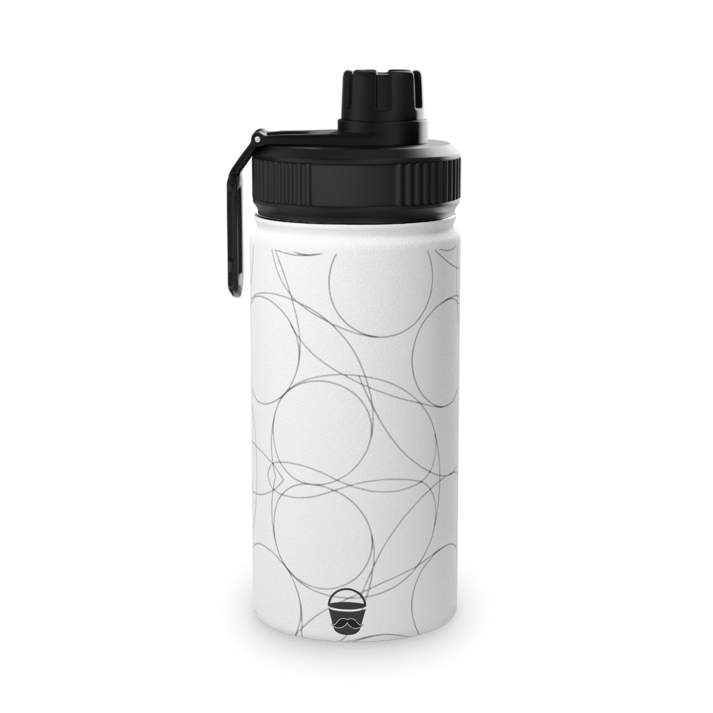 Insulated Stainless Steel Water Bottle with Lid | Keeps Drinks Cold 24H | Leak-Proof for Gym, Hiking & Travel