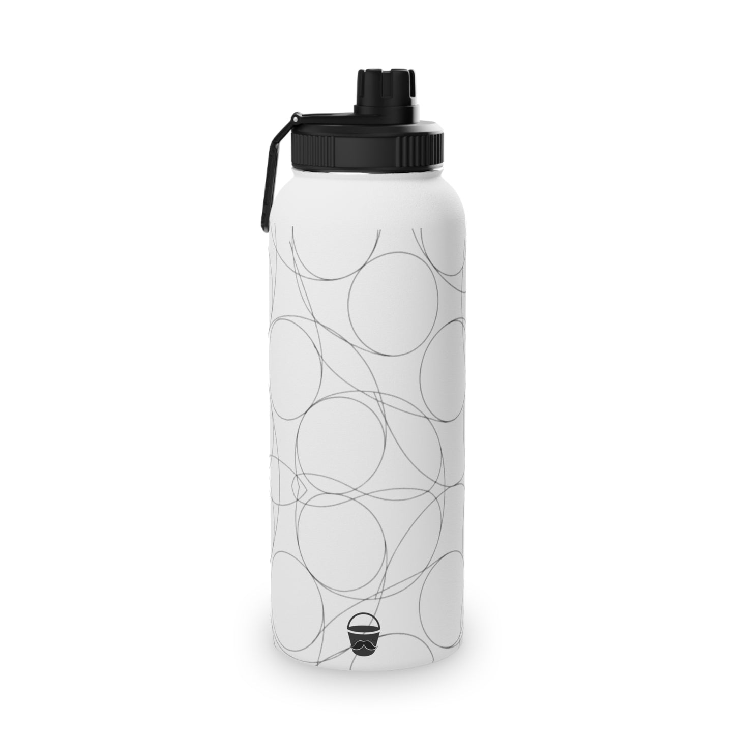 Insulated Stainless Steel Water Bottle with Lid | Keeps Drinks Cold 24H | Leak-Proof for Gym, Hiking & Travel