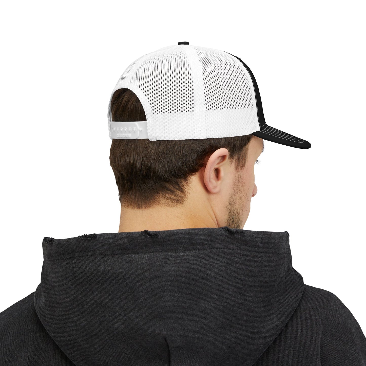 Don Bucket Company Logo Snapback Trucker Cap, Embroidered Hat, Unique Baseball