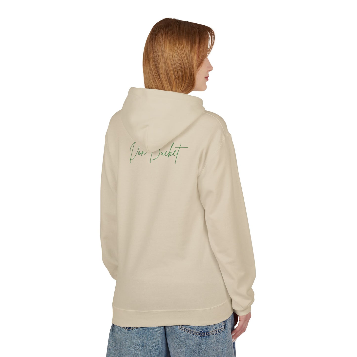 Hoodie with Don Bucket Company Logo - Unisex