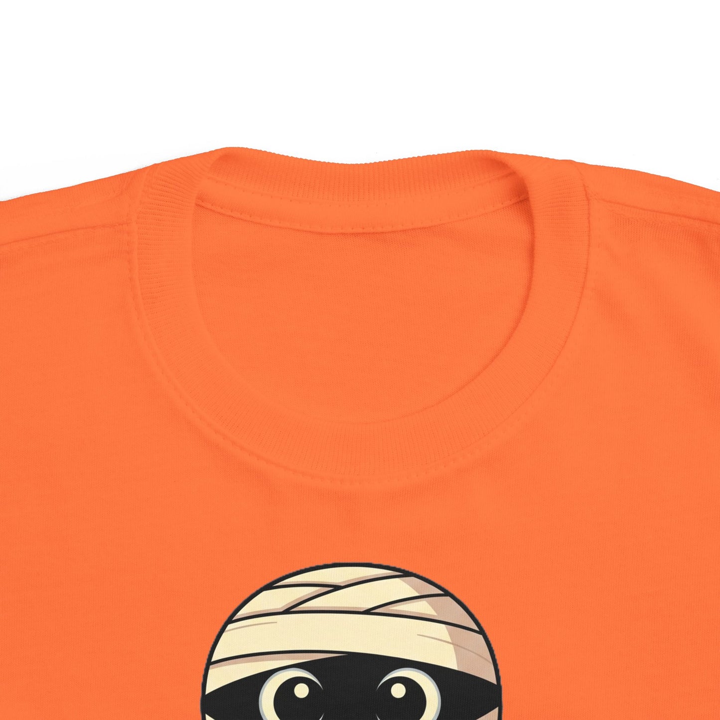 Cute Halloween Toddler's T-Shirt, Adorable Mummy Design Tee, Fun Kids Halloween Costume Tee, Infant Mummy Shirt, Toddler Halloween Apparel