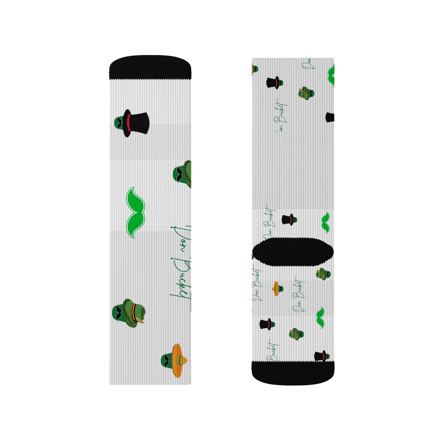 Don Bucket Characters Socks: Fun Footwear for Parties, Festivals, Gift Giving, Everyday Wear, Holiday Cheer