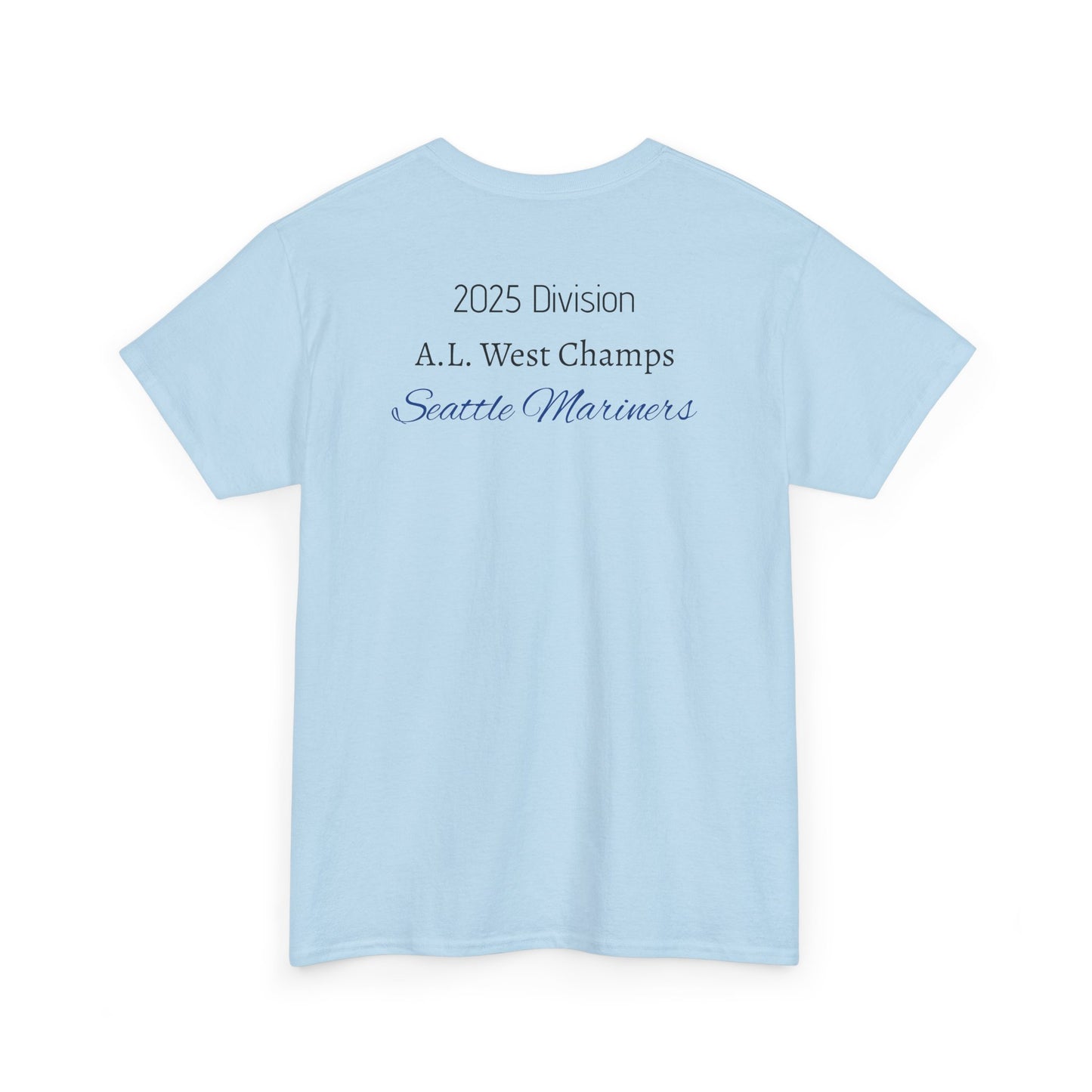Unisex Heavy Cotton Tee | American League West Division Champs 2025, Sports Fan Tee, Gift for Baseball Lovers, Casual Wear, Team Merchandise