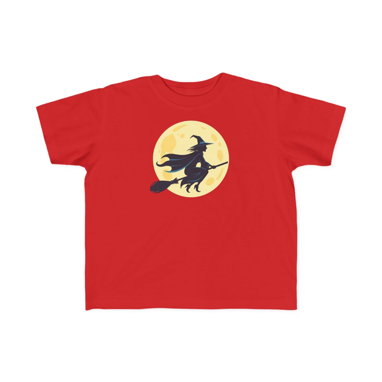 Toddler's Witchy Halloween Tee, Cute Toddler T-Shirt, Kids Halloween Apparel, Witch Design Shirt, Toddler Trick or Treat Top