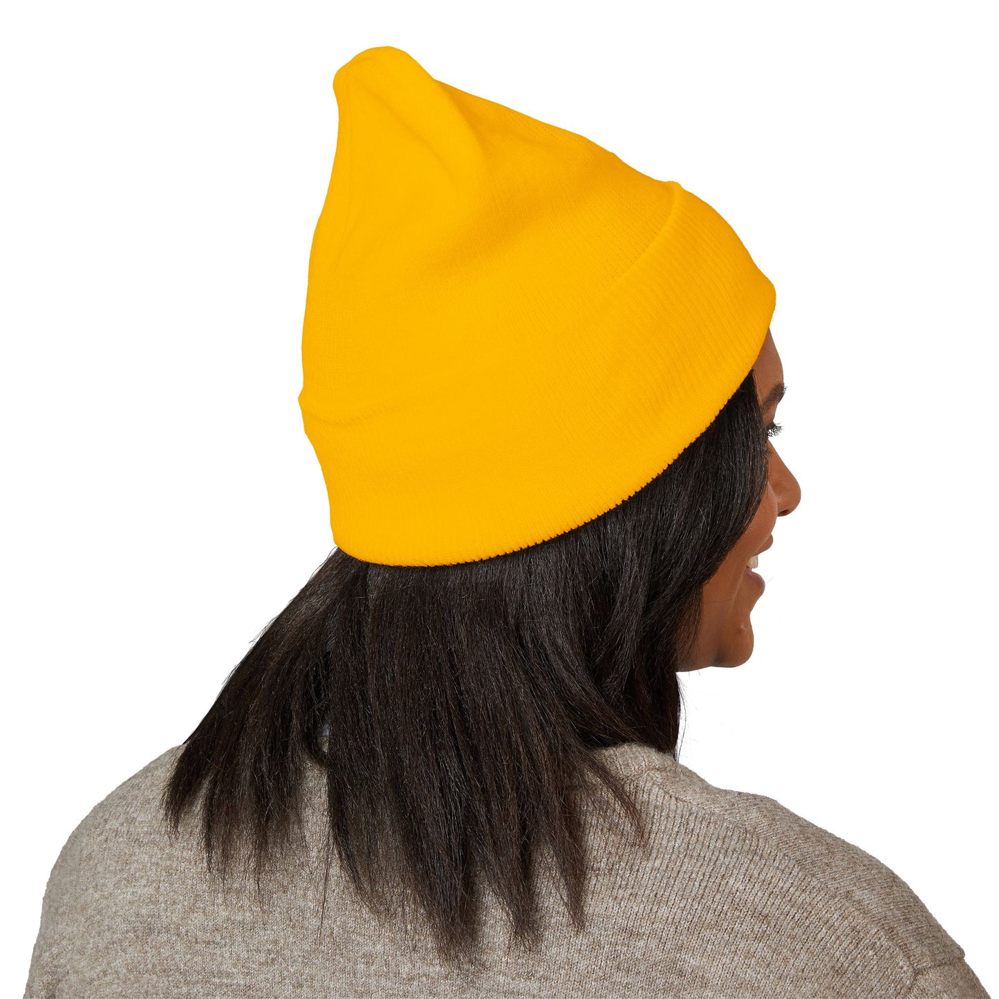 Beanie Hat with Don Bucket Company Logo Embroidery