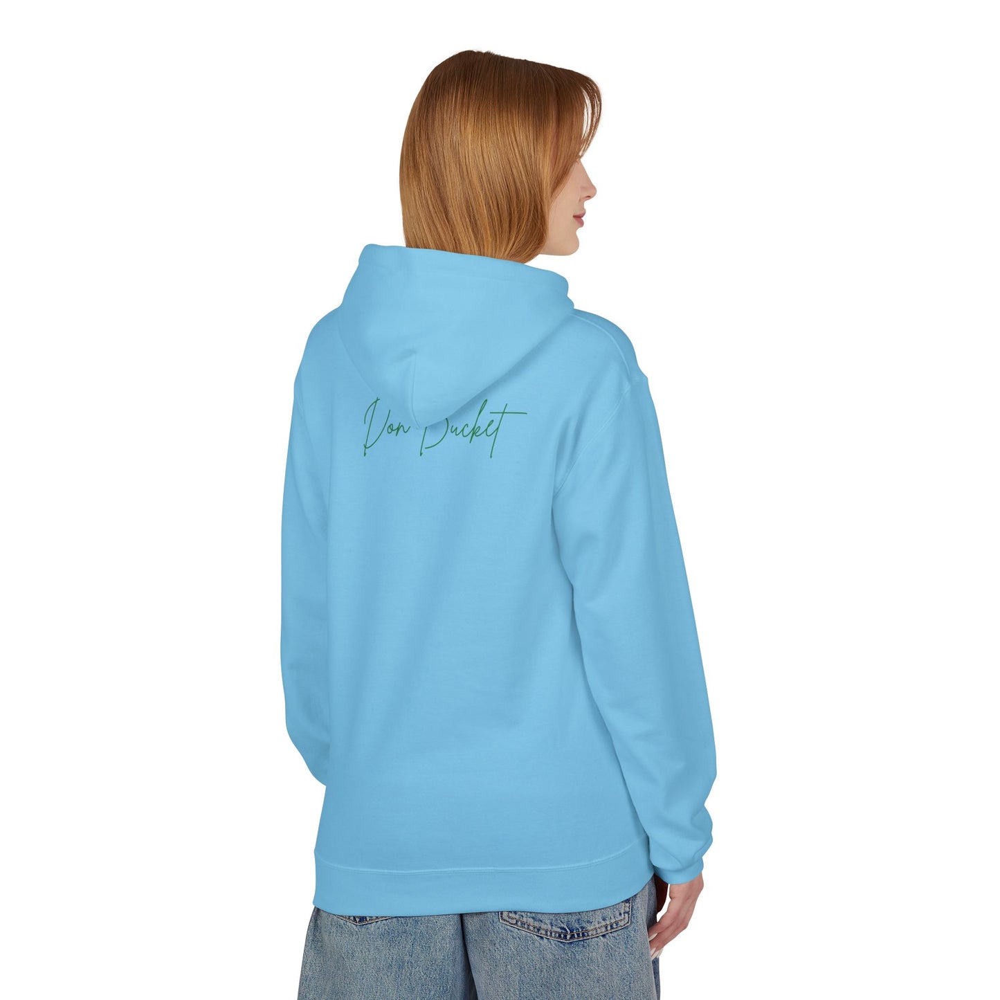 Hoodie with Don Bucket Company Logo - Unisex