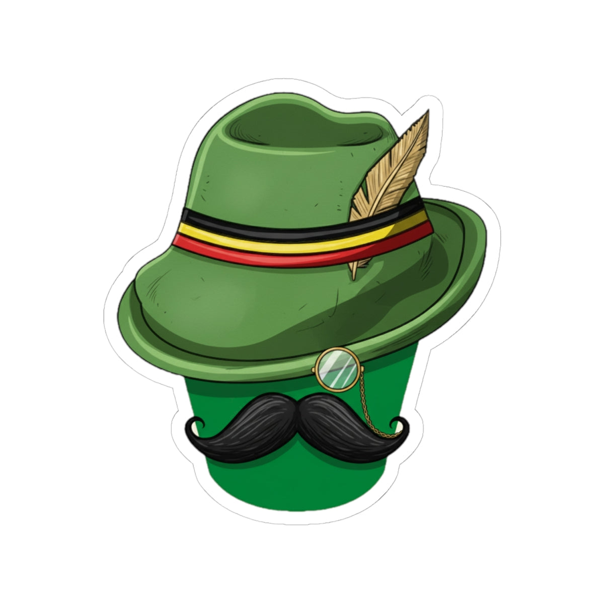 Whimsical Hat Stickers, Fun Decor, Laptop Stickers, Unique Gift Ideas, [...]
