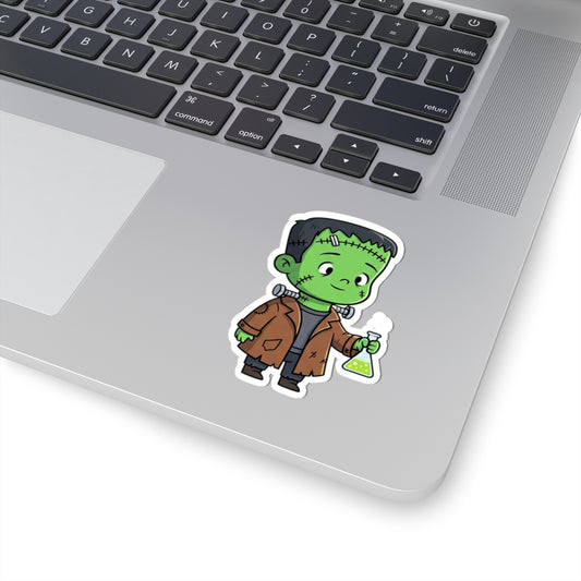 Mini Frankenscience Stickers, Science Lab Stickers, Halloween Stickers, Cute Vinyl Stickers, Planner Stickers